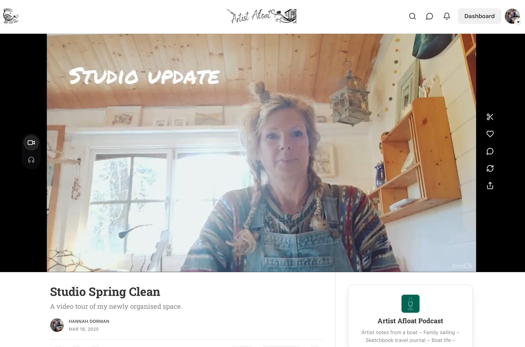 Art Studio Tour Video ~ Northern Ireland