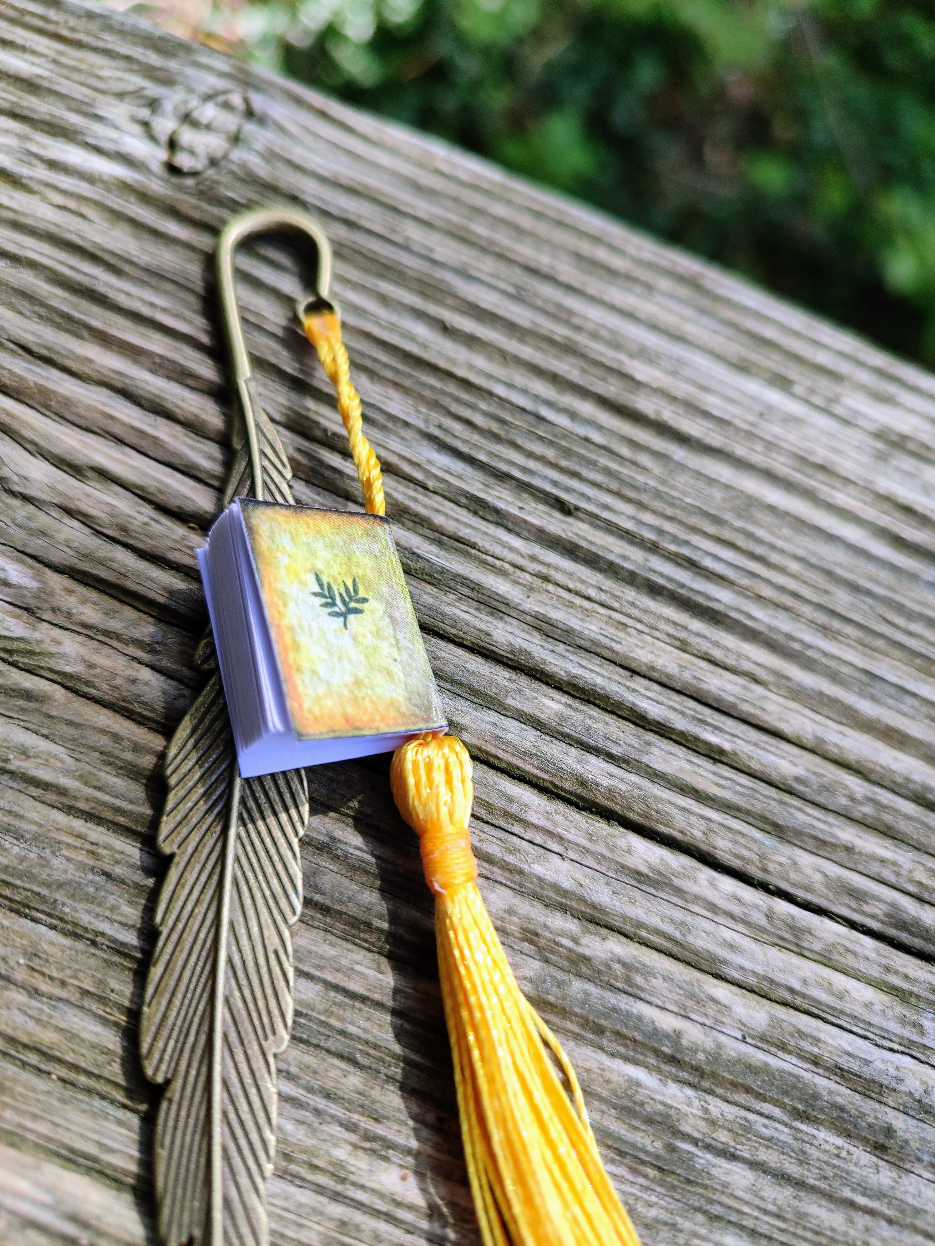 Mini book bookmark ~ Little House