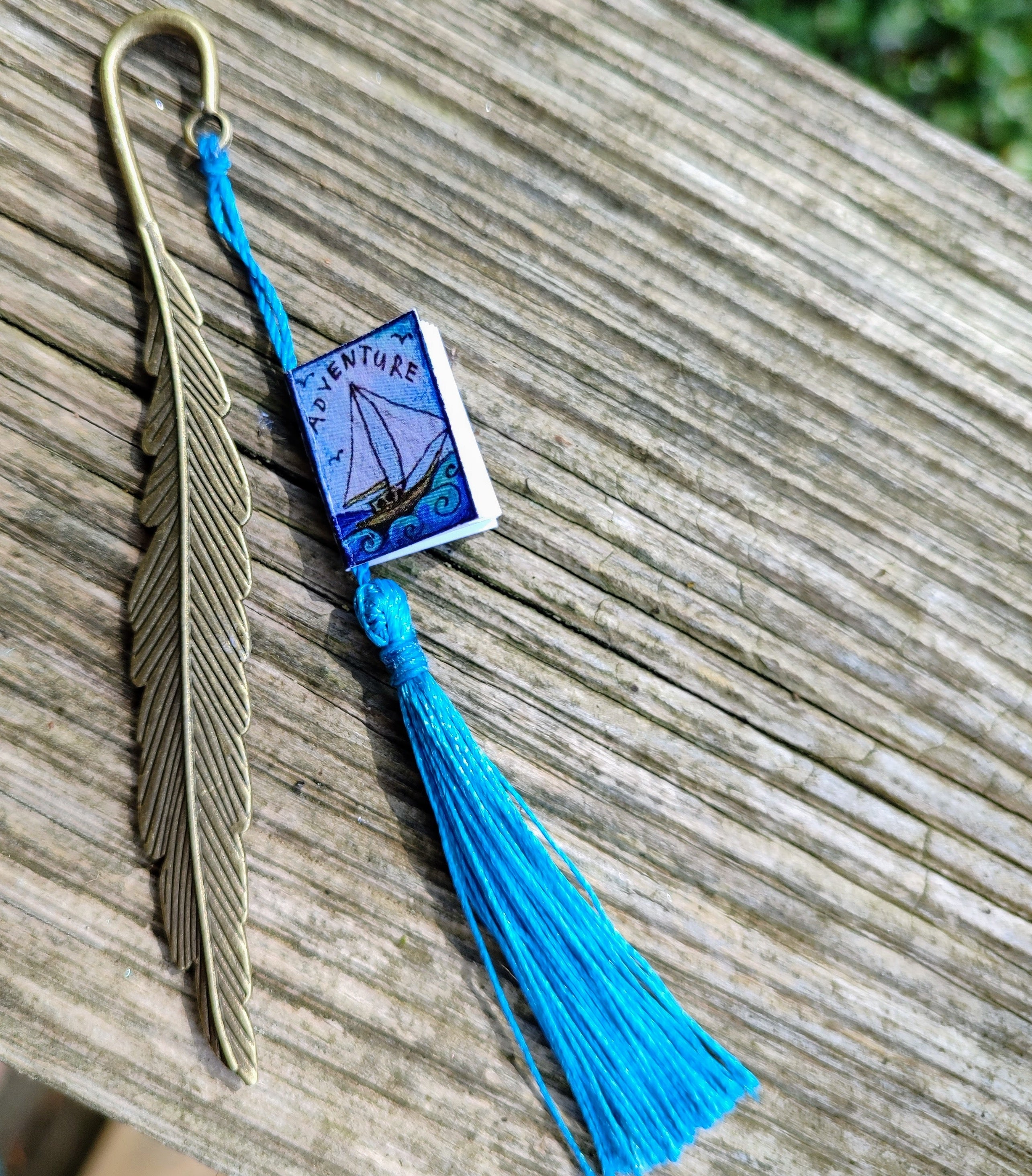 Mini book bookmark ~ Adventure
