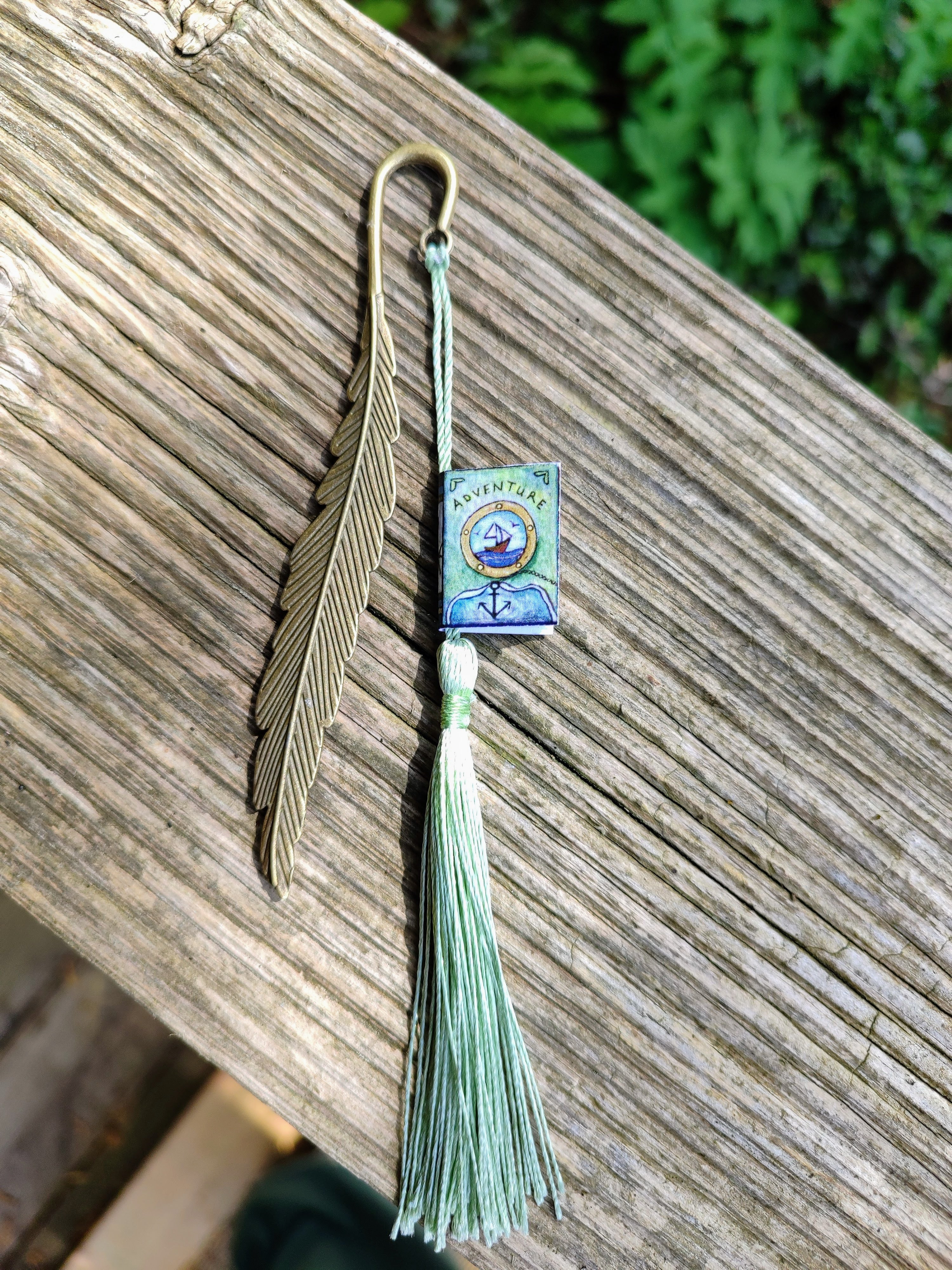 Mini book bookmark ~ Adventure