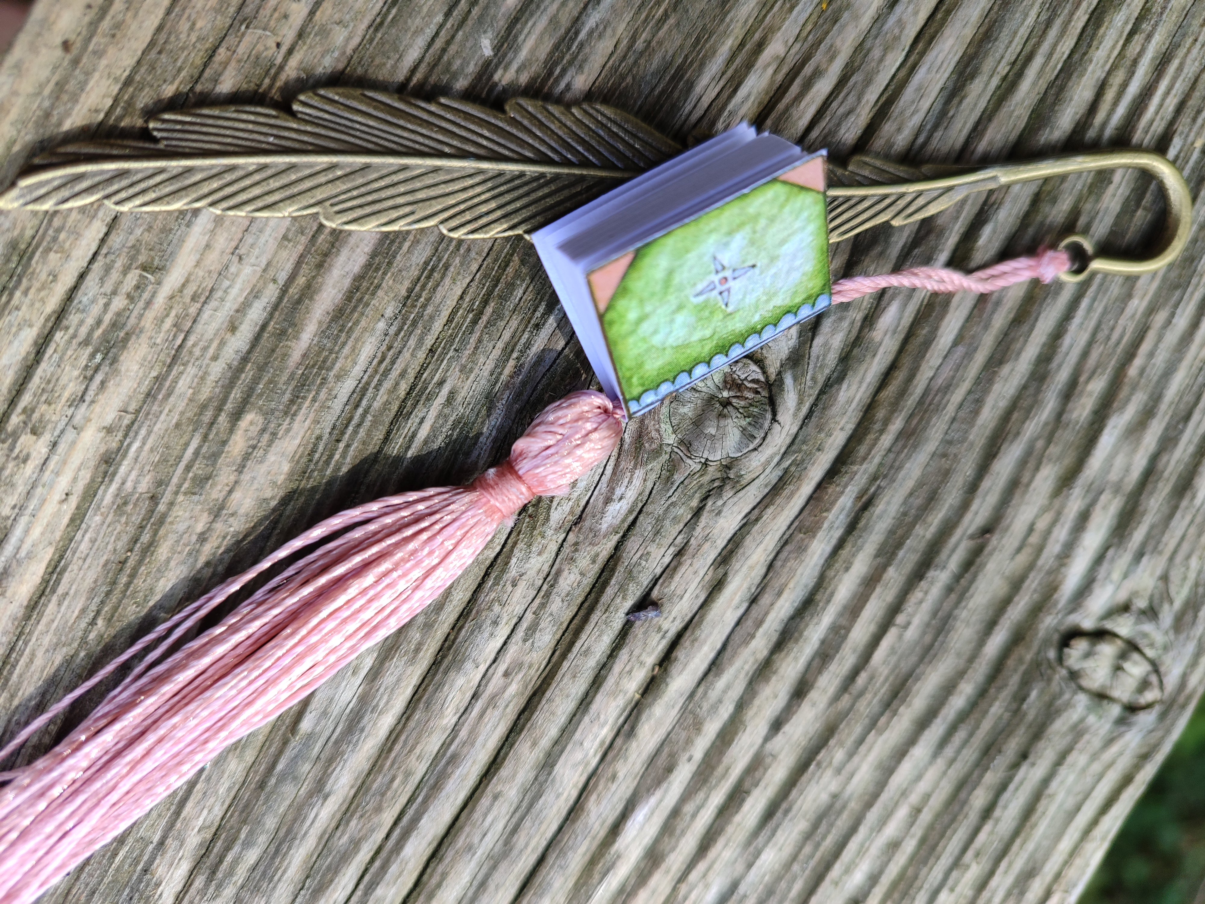 Mini book bookmark ~ Little House