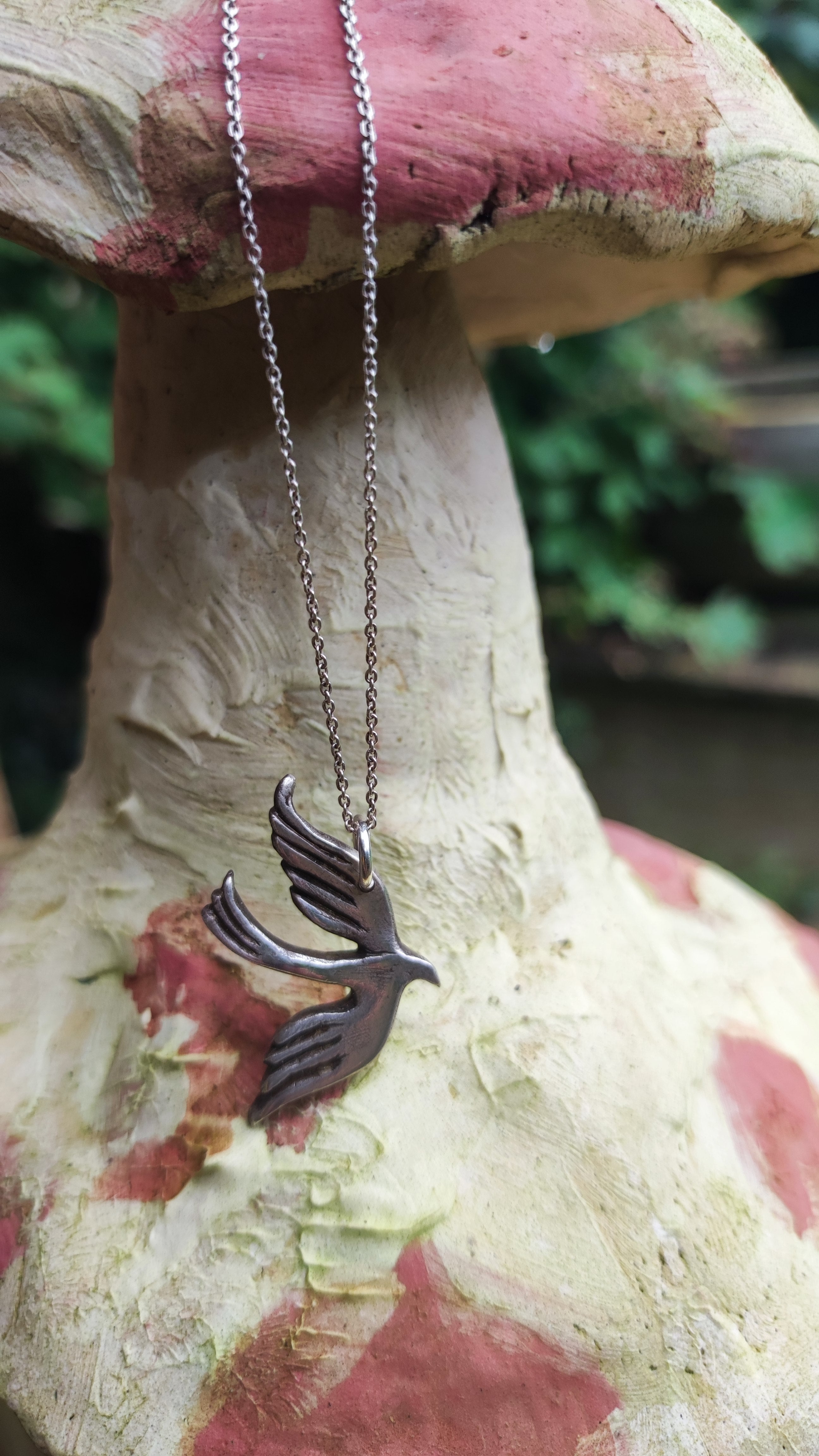 Wings to Fly ~ Silver pendant