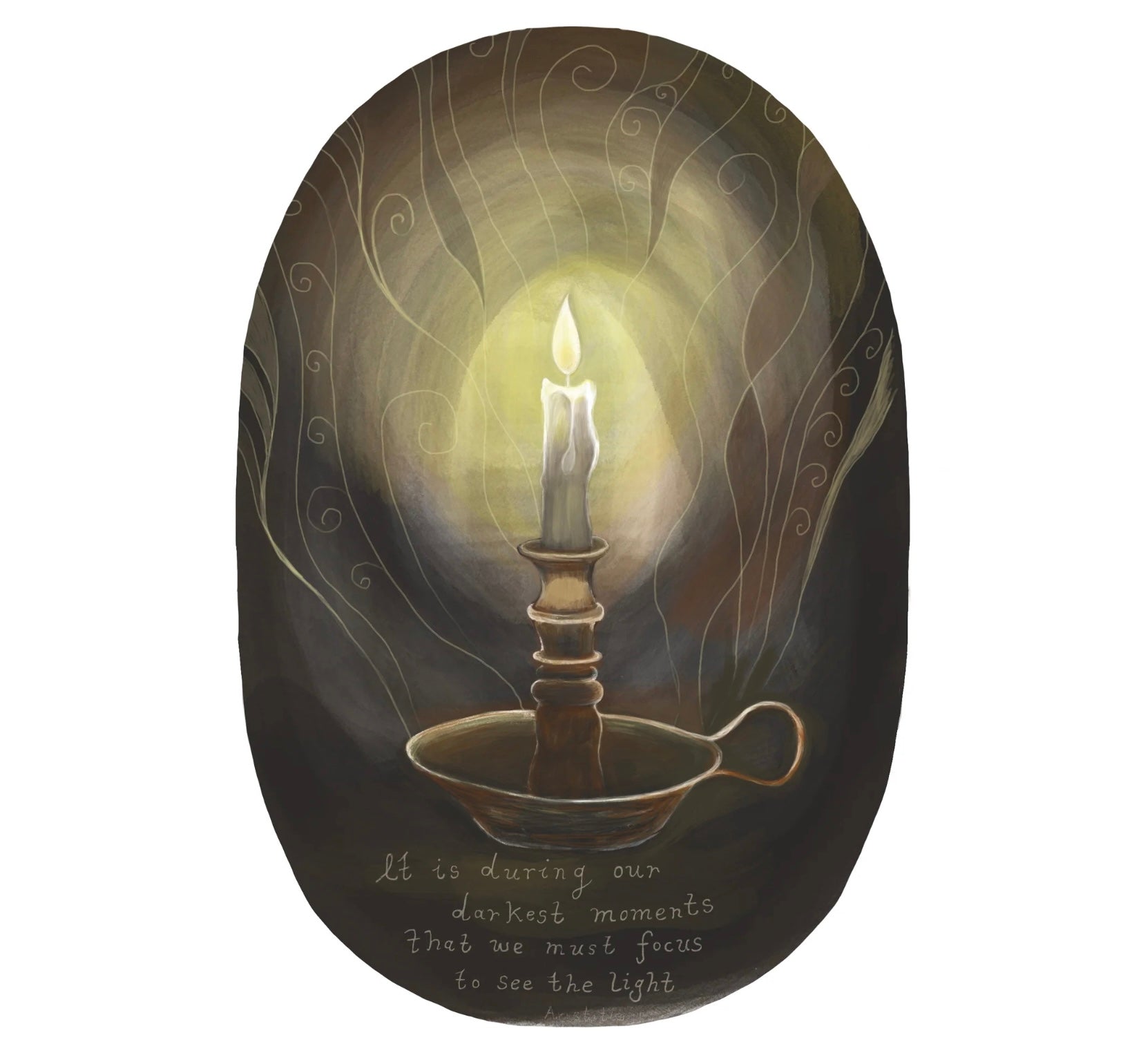 See the Light ~ Greeting card