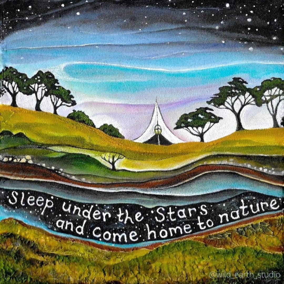 Sleep Under The Stars  ~ Art Print