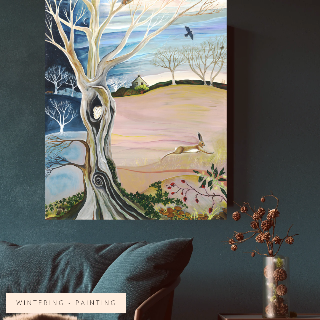 Wintering~ Original Painting