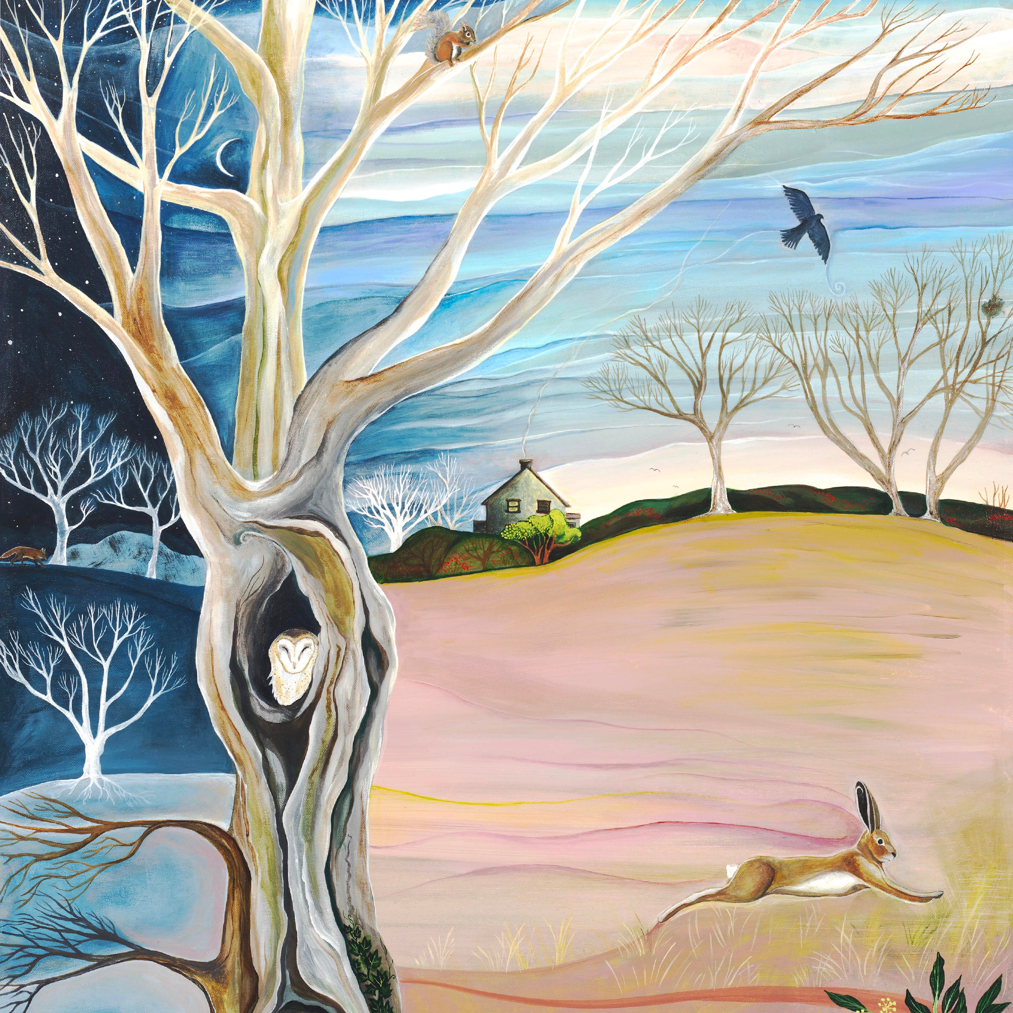 Wintering ~ Art Print
