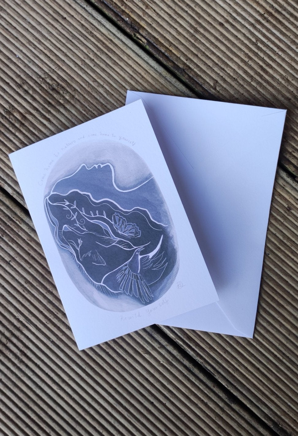 Rewild Yourself ~  Greeting Card