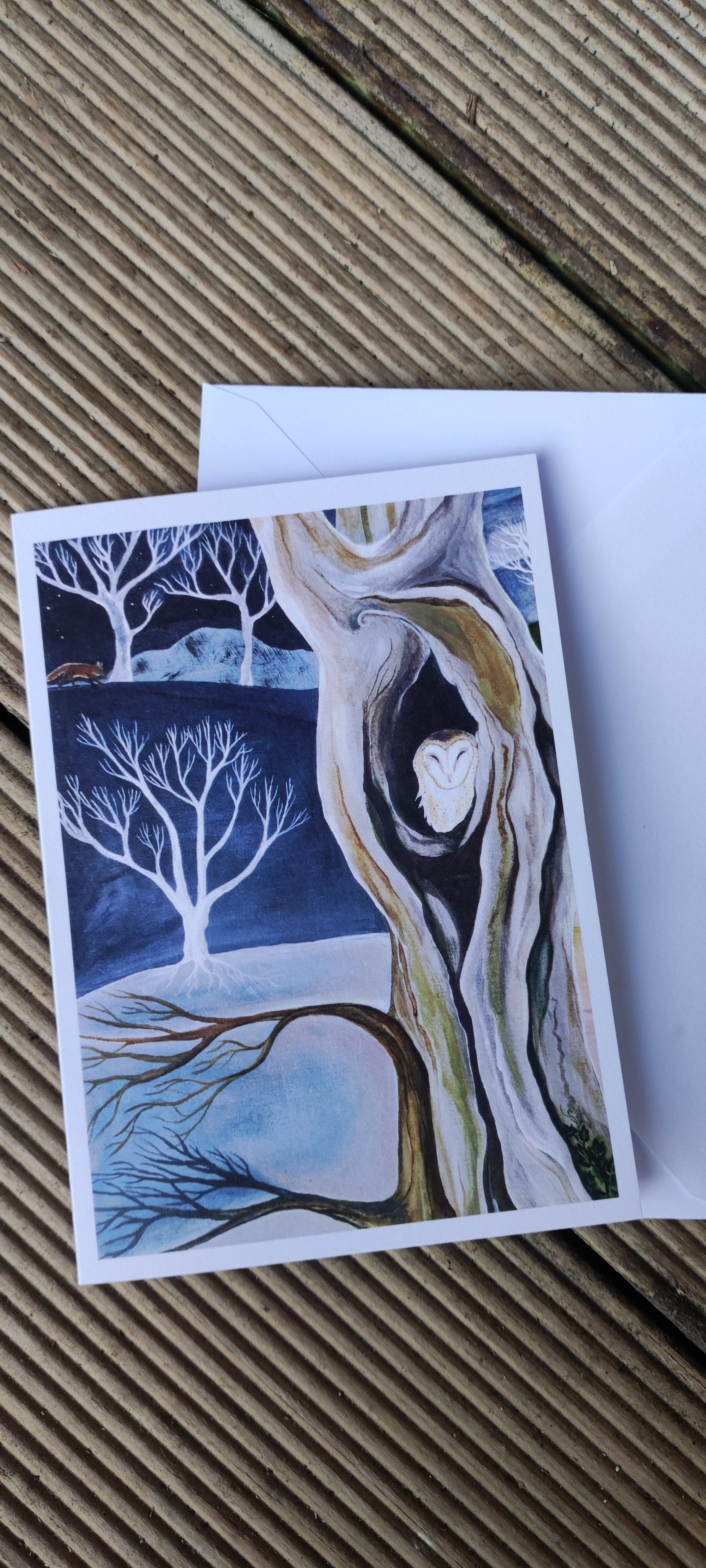 A Cosy Nest ~  Greeting Card