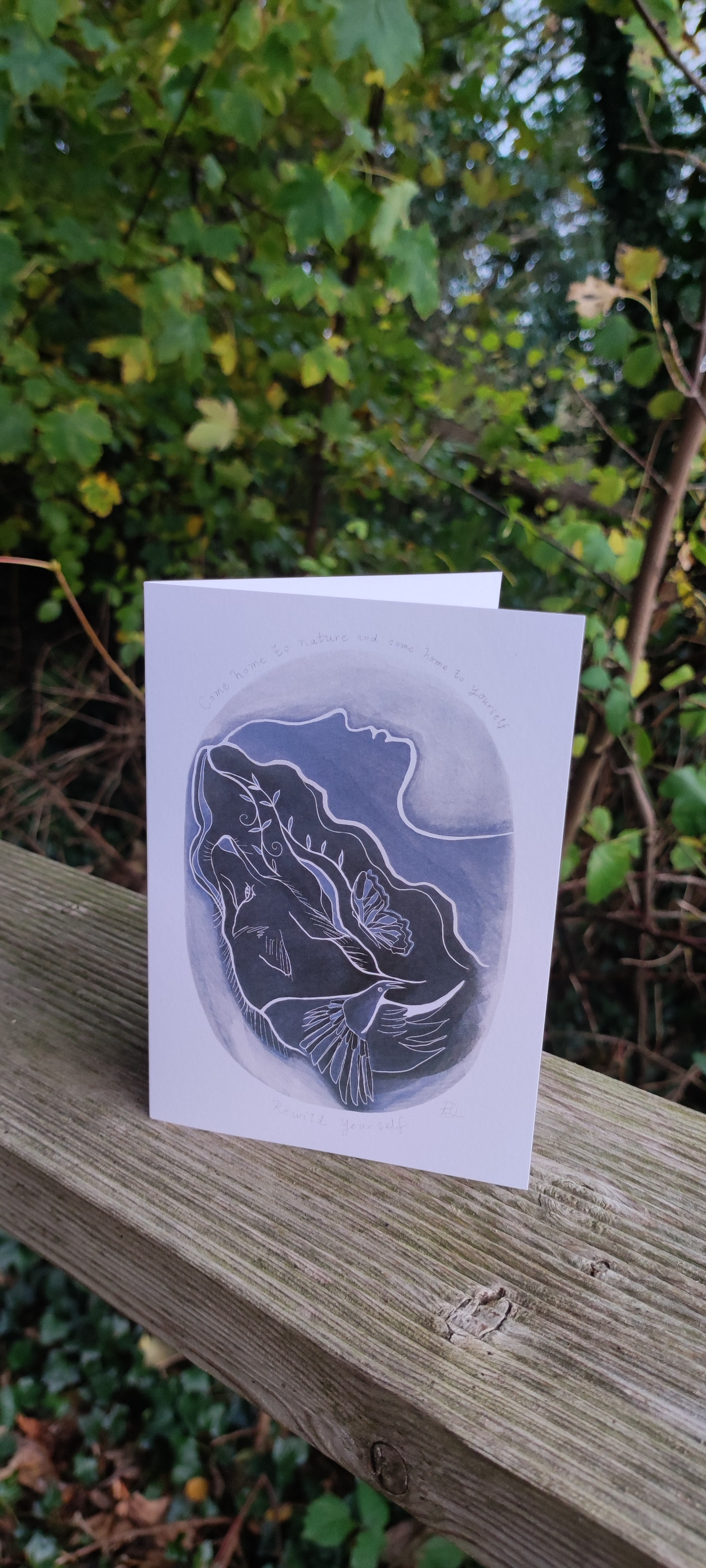 Rewild Yourself ~  Greeting Card
