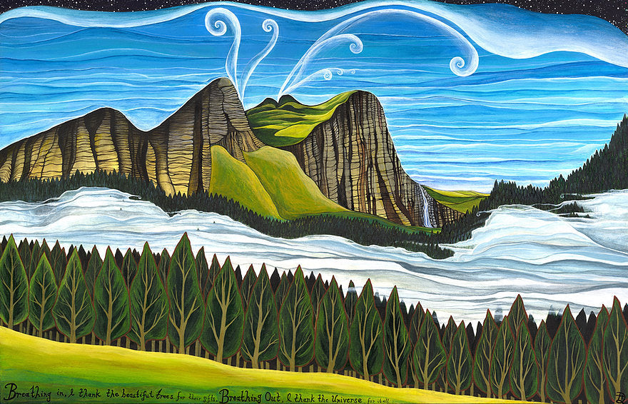 Inhale...Exhale... ~ Original Painting