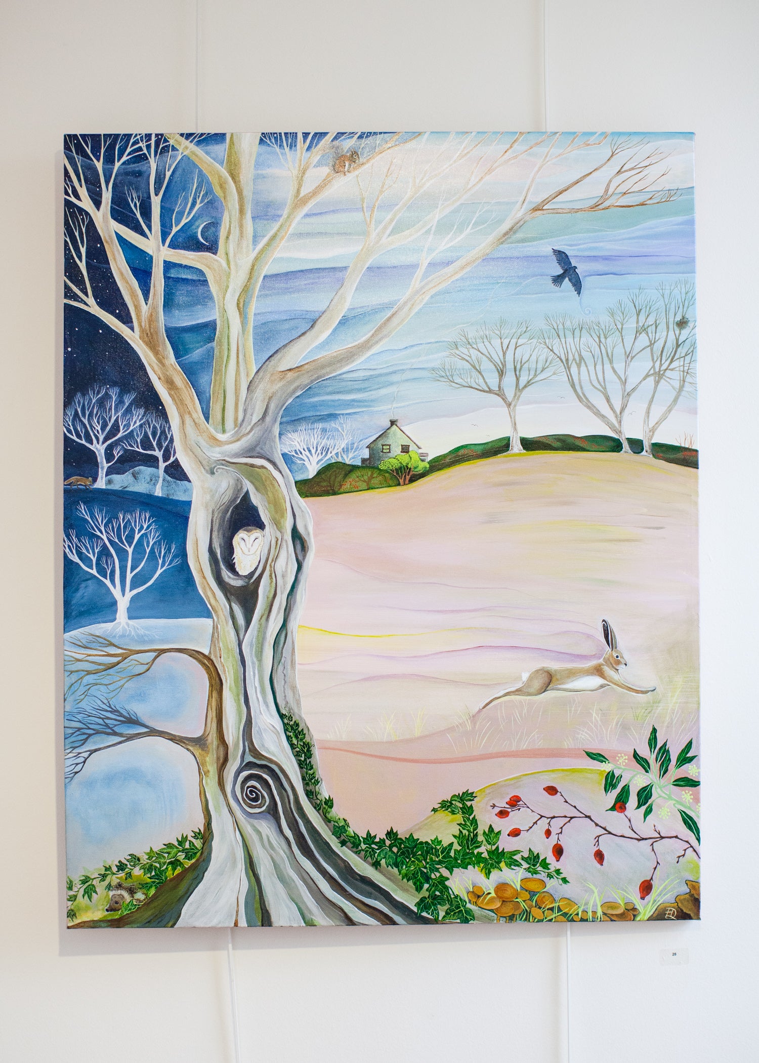 Wintering~ Original Painting