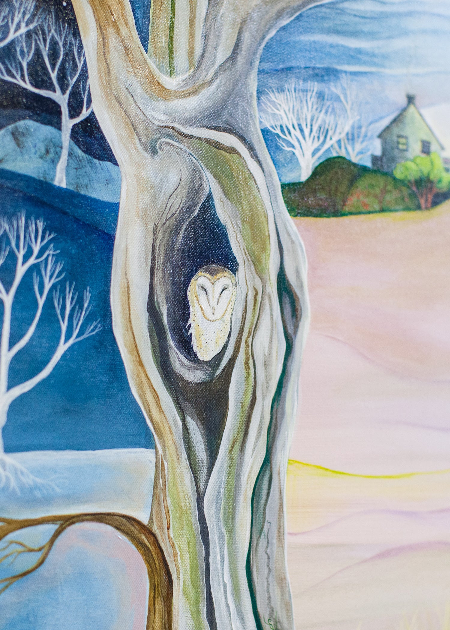 Wintering~ Original Painting