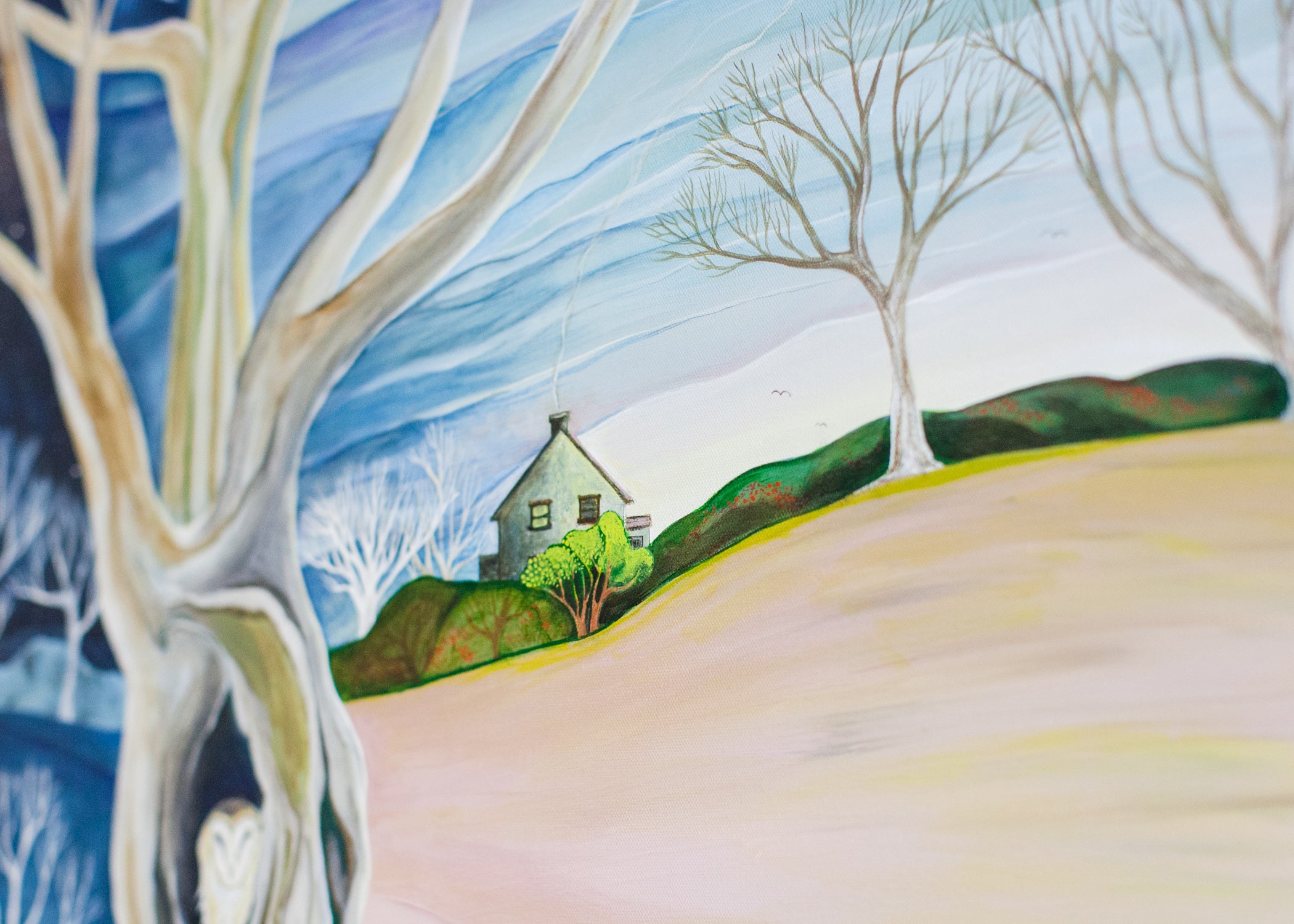 Wintering~ Original Painting