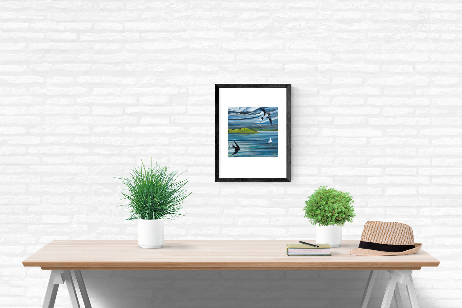 Swallows & Sails ~ Art Print