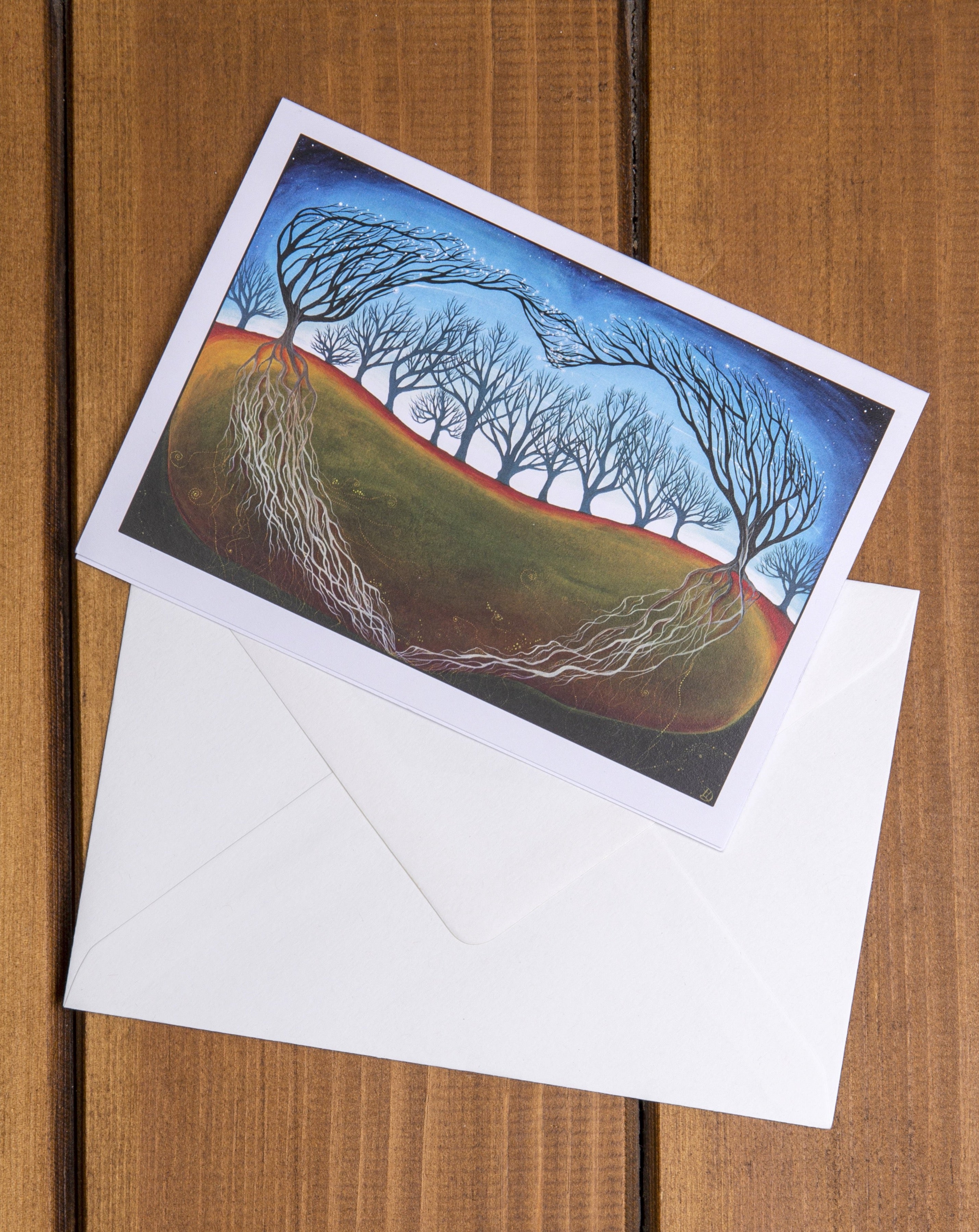Seeing Through The Woods  ~  Greeting Card