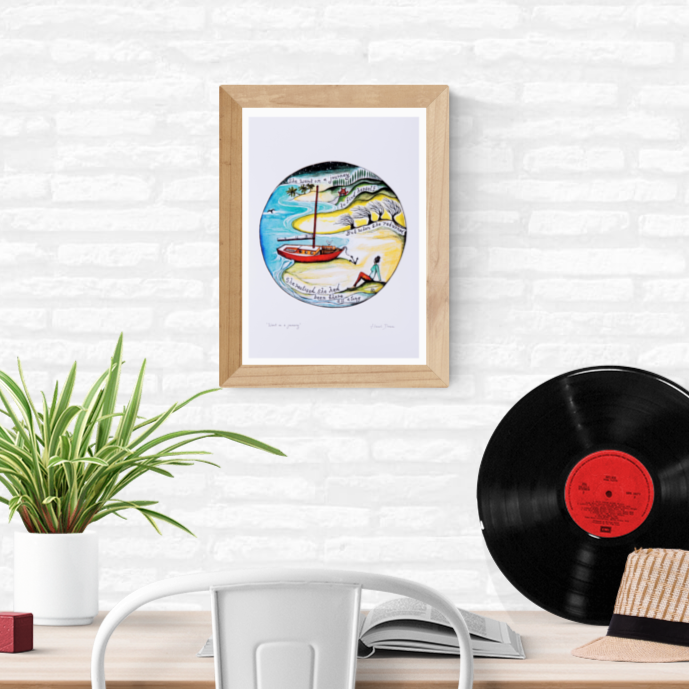 Went On A Journey ~ Art Print
