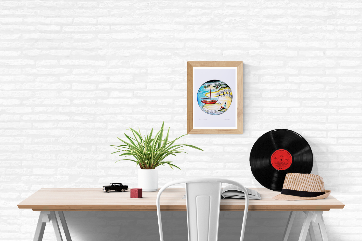 Went On A Journey ~ Art Print