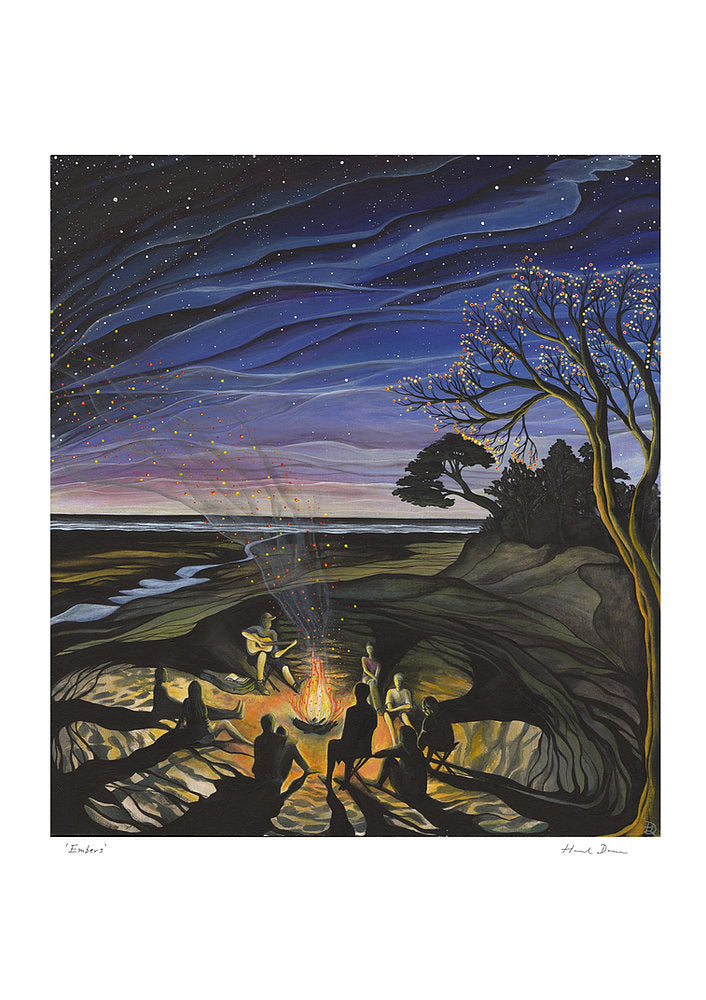 Embers ~ Art Print