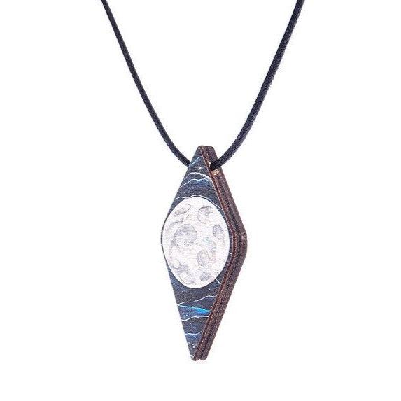 North Star ~ Cord & Sterling Silver Clasp ~ Pendant