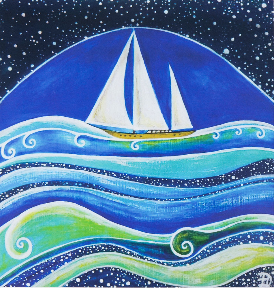 Star Sailing ~ Original painting