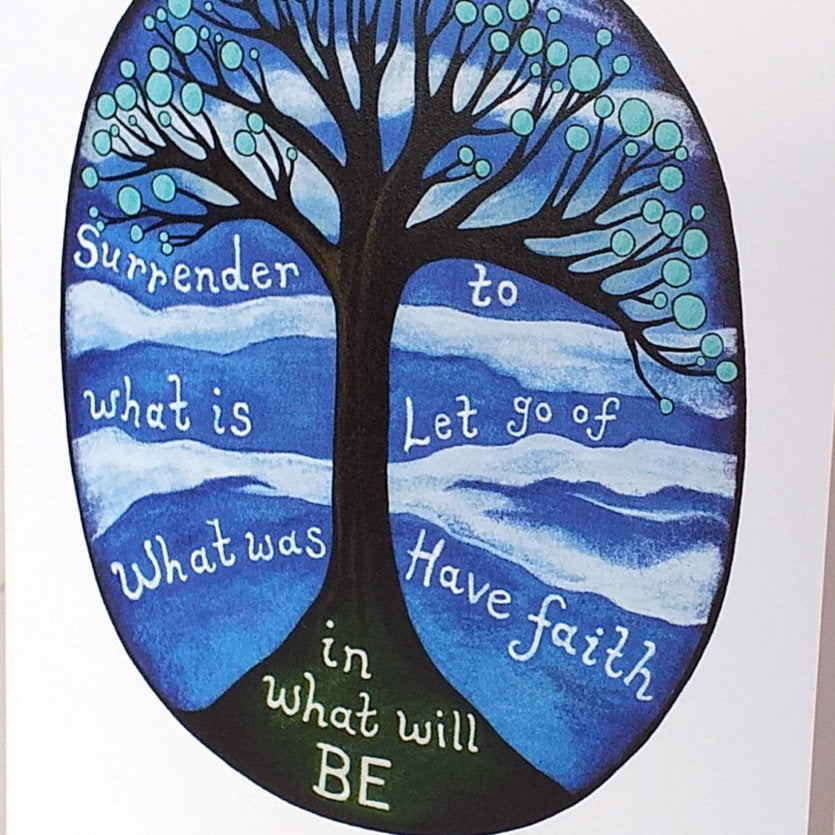 Have faith in what will be ~ Quote Greeting Card