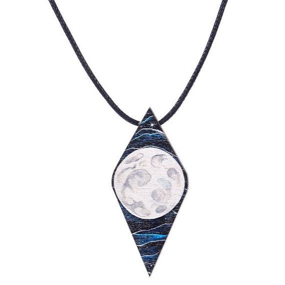 North Star ~ Cord & Sterling Silver Clasp ~ Pendant