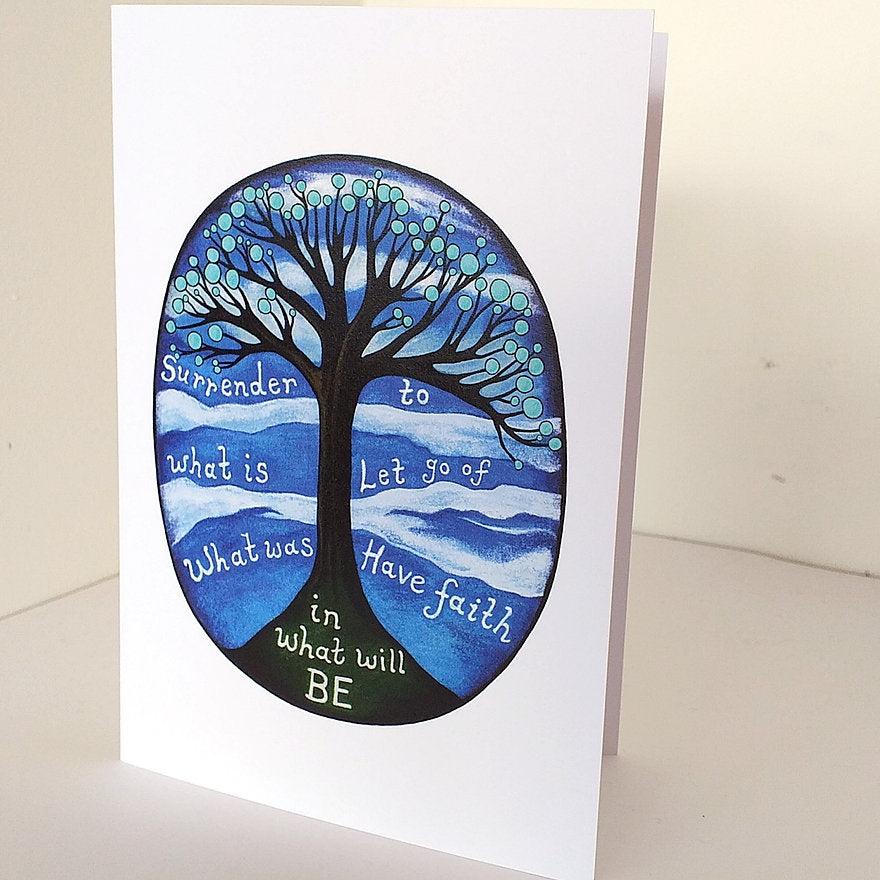 Have faith in what will be ~ Quote Greeting Card