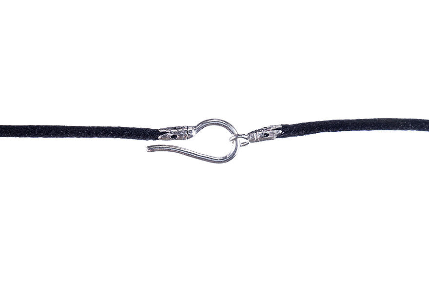 Field Tree ~ Cord & Sterling Silver Clasp ~ Pendant
