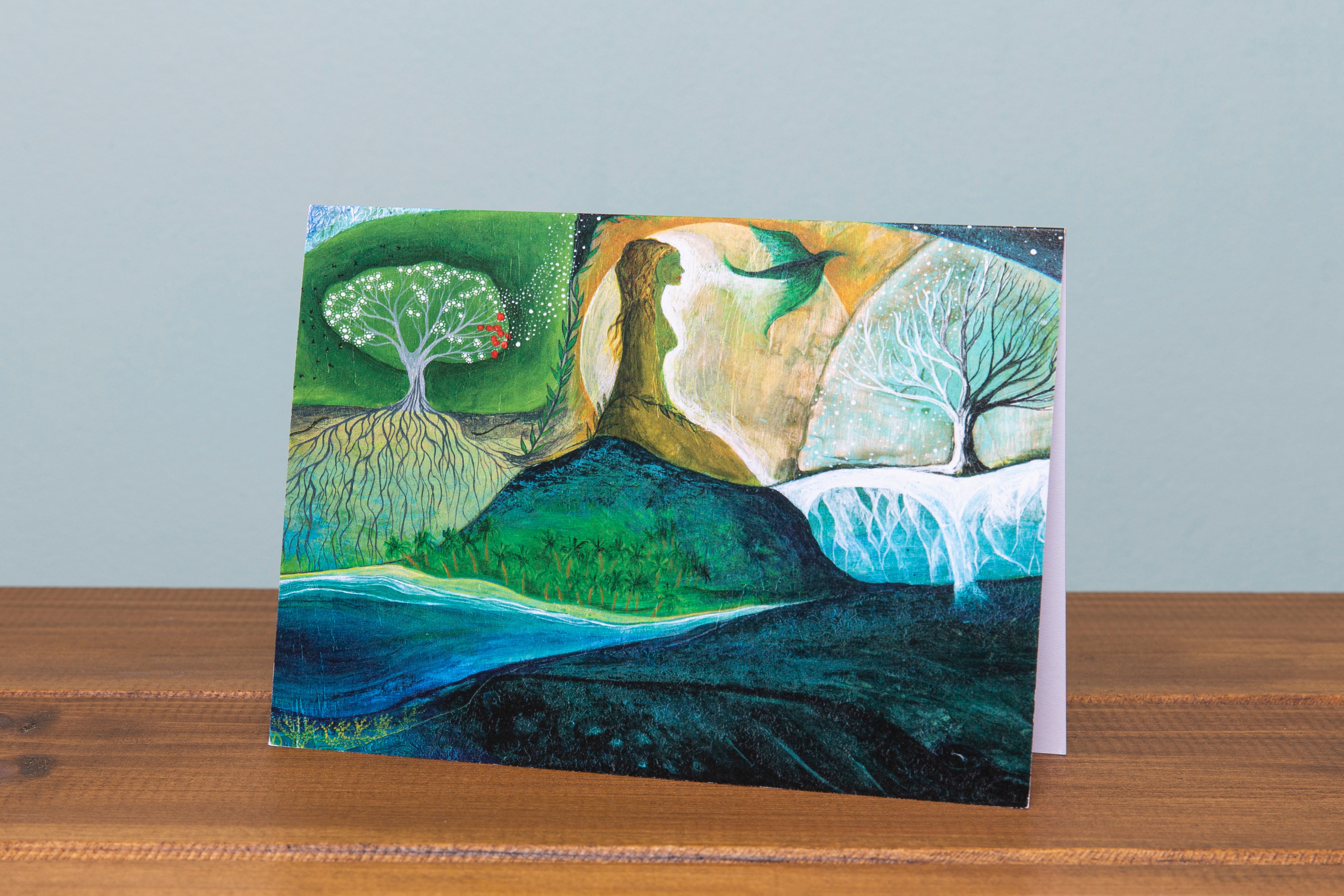 Connected  ~ Rewild Yourself ~ Greeting Card