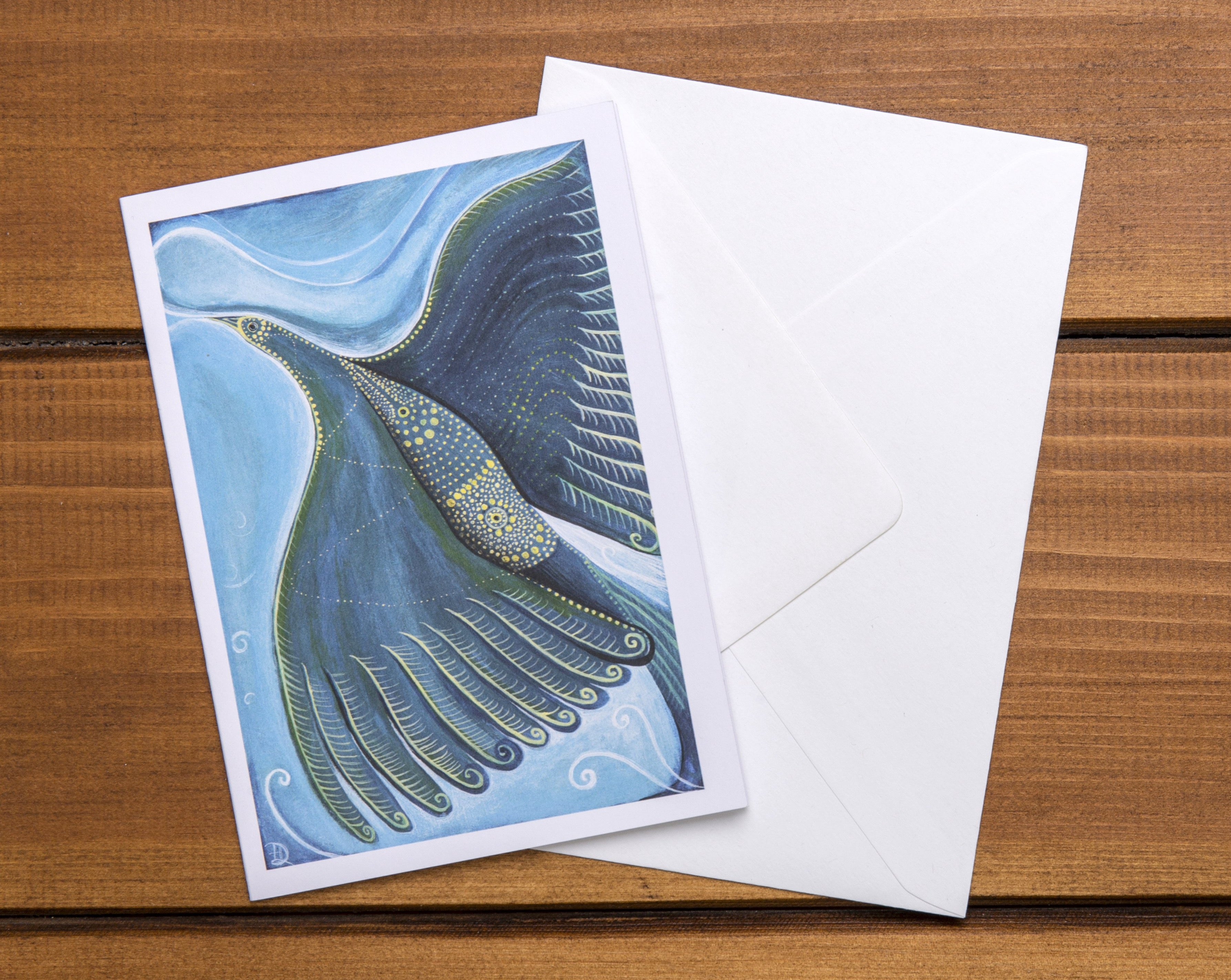 Flight Path ~ Bird ~ Greeting Card