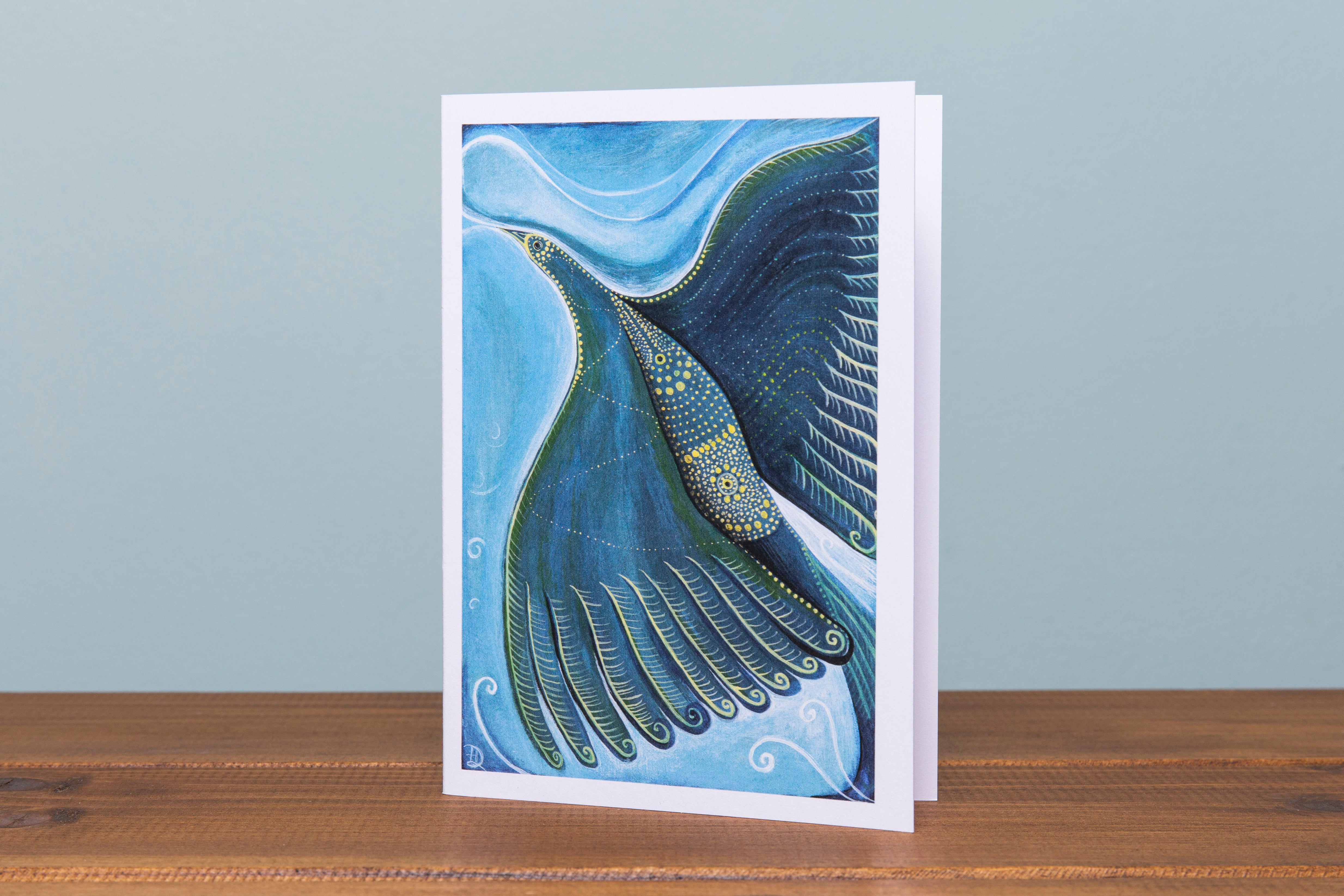 Flight Path ~ Bird ~ Greeting Card