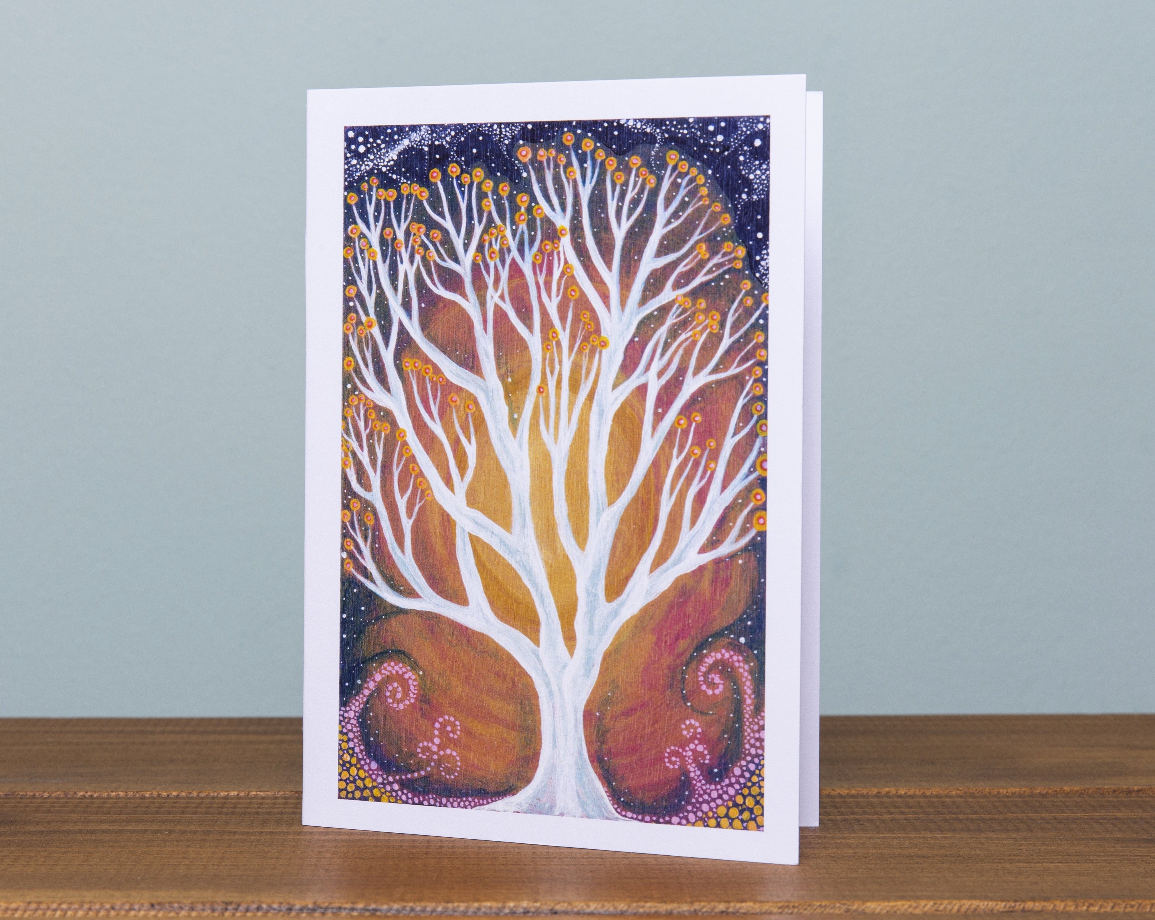 Sunset Tree  ~  Greeting Card