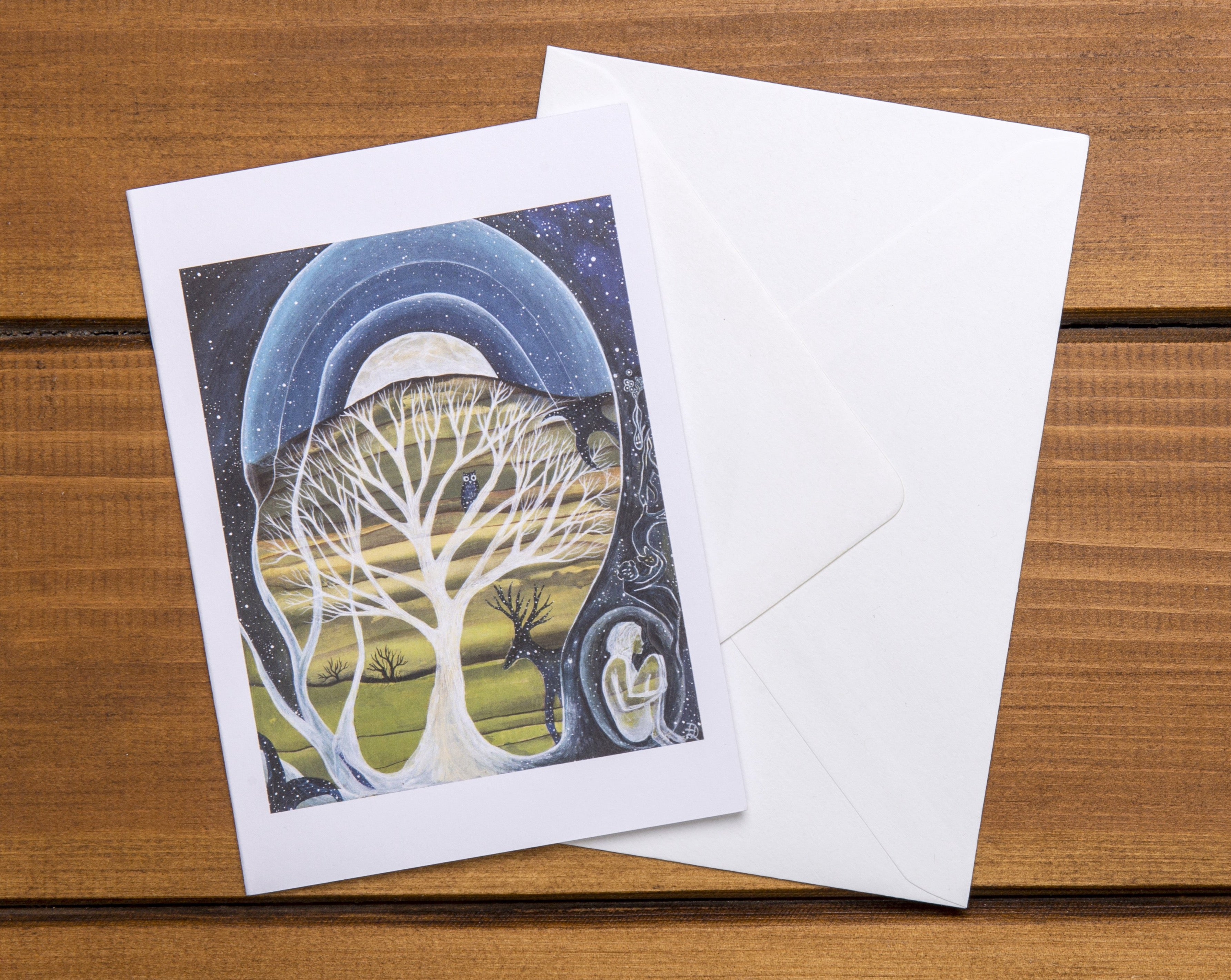 To Be Wild Born ~ Rewilding ~  Greeting Card