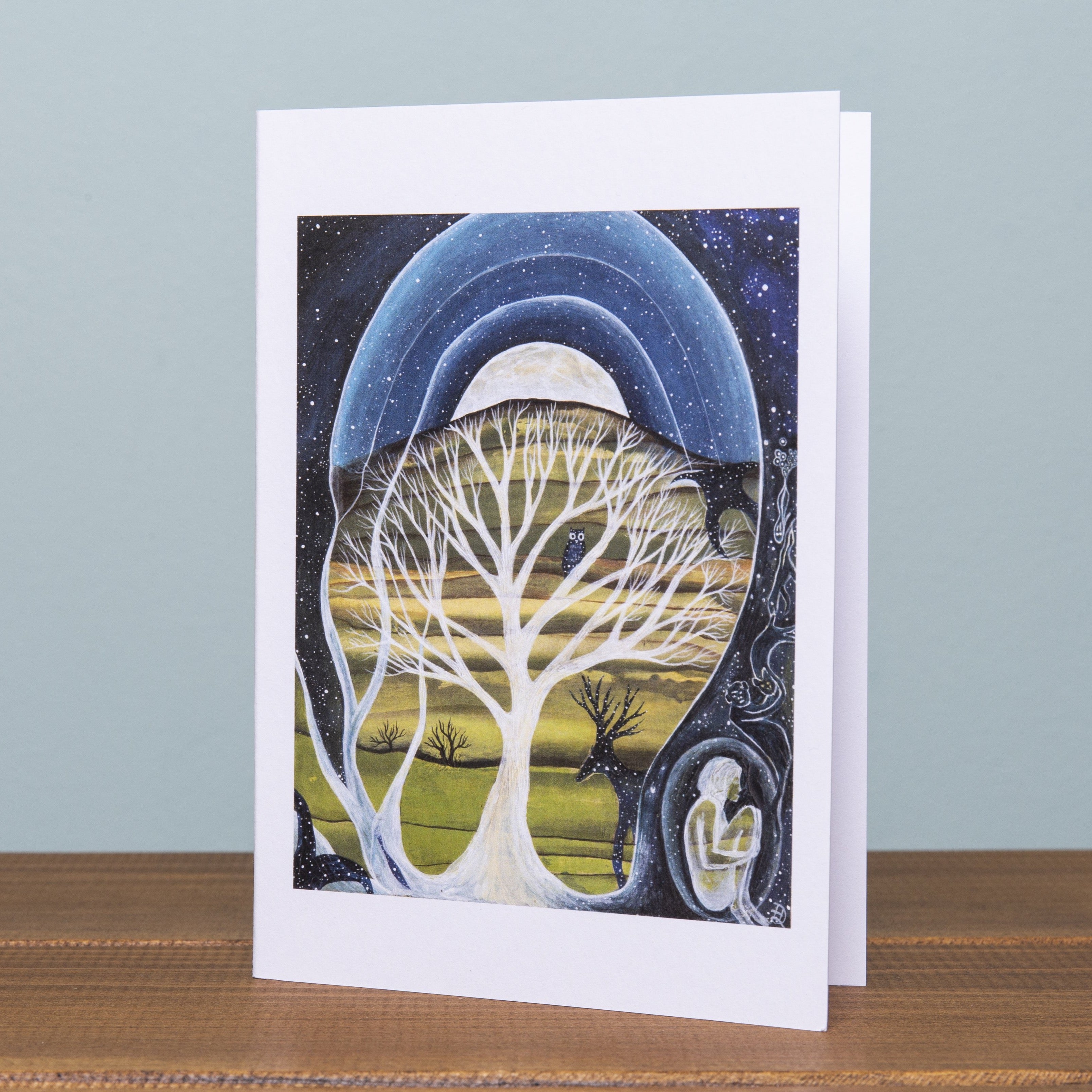 To Be Wild Born ~ Rewilding ~  Greeting Card