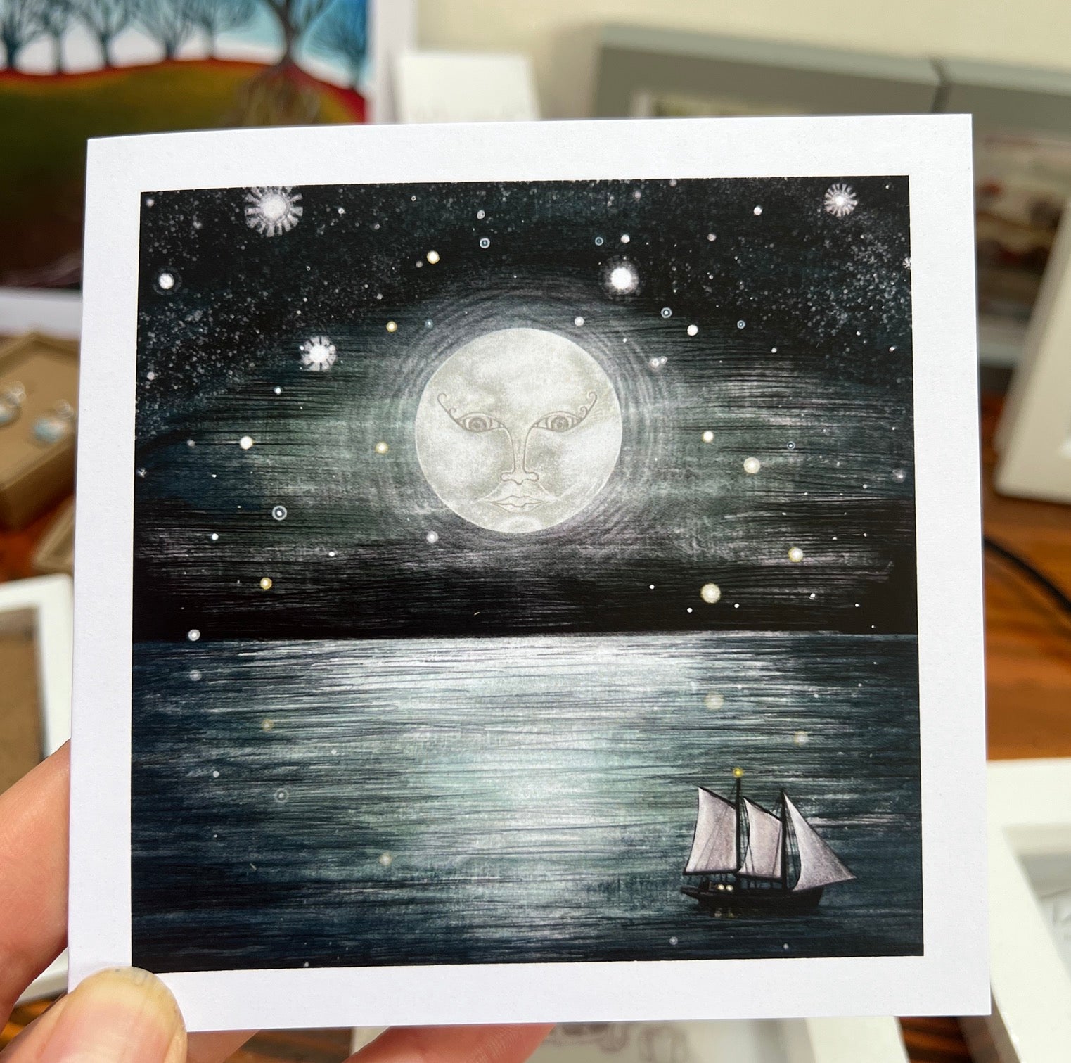 The Moon and I  ~ Moon Sailing
