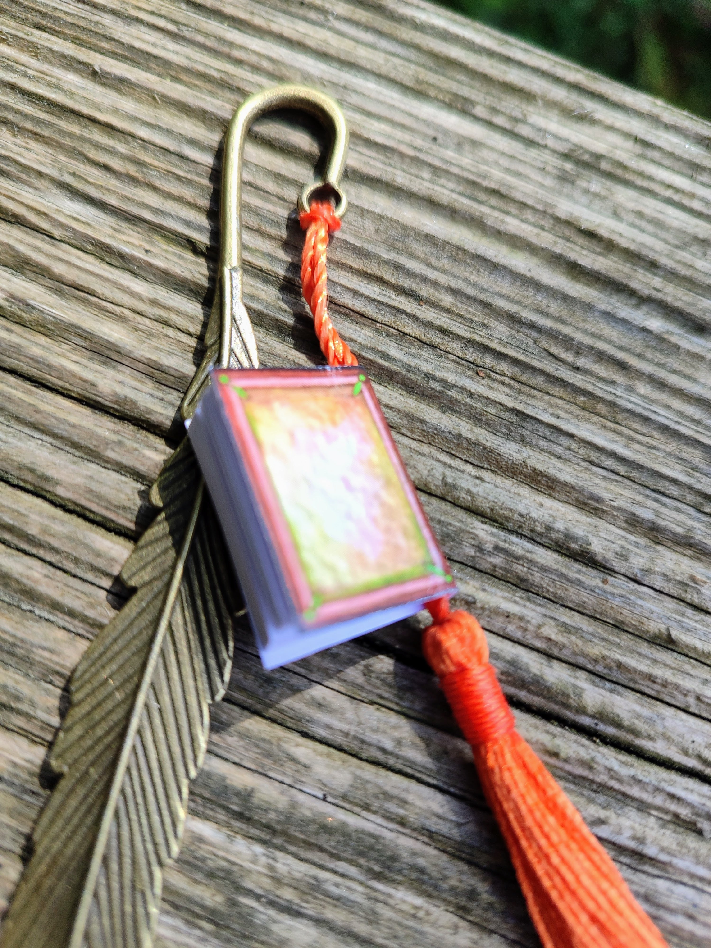 Mini book bookmark ~ Tree
