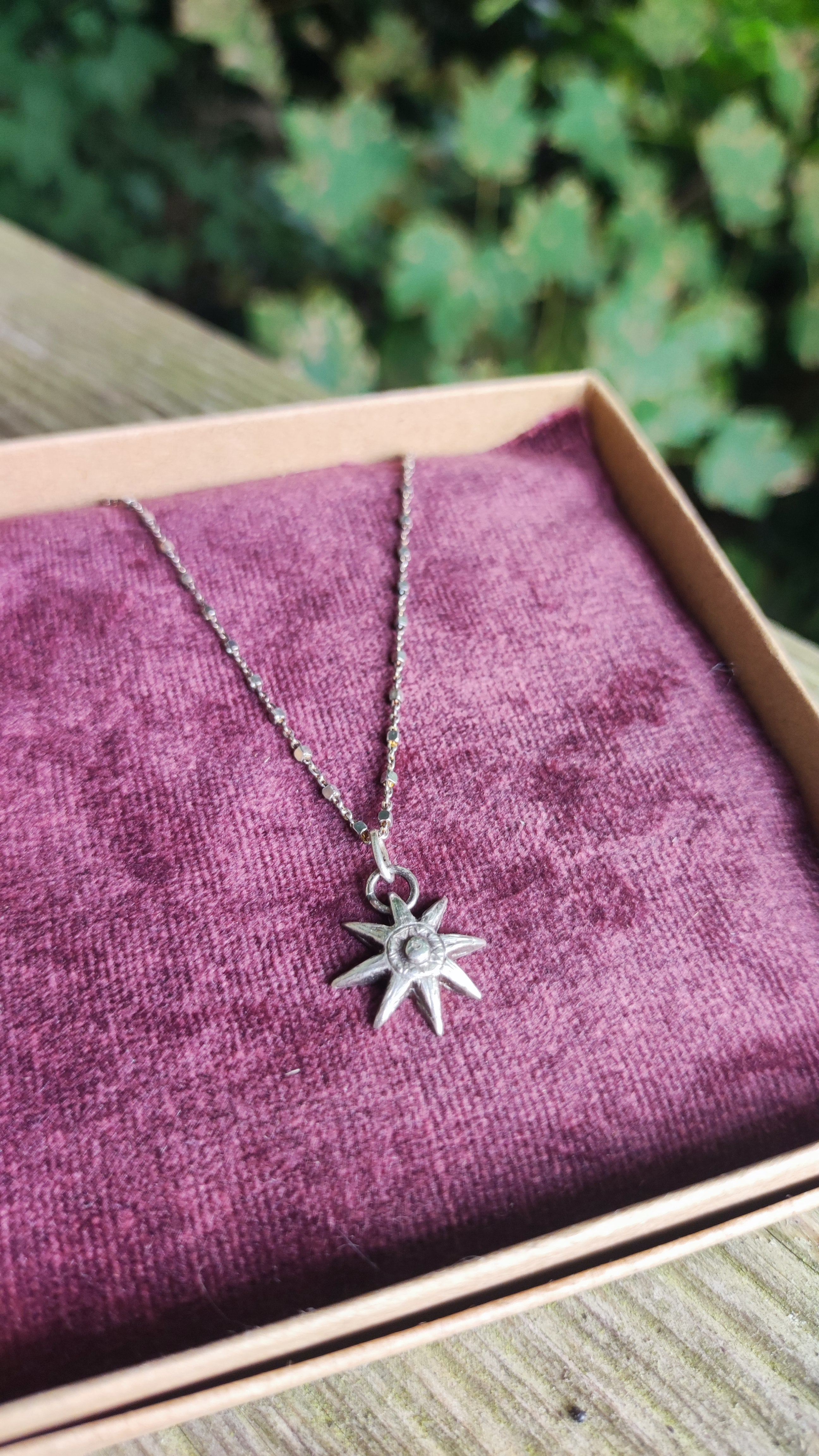 Loved the Stars - Sparkle ~ Silver pendant