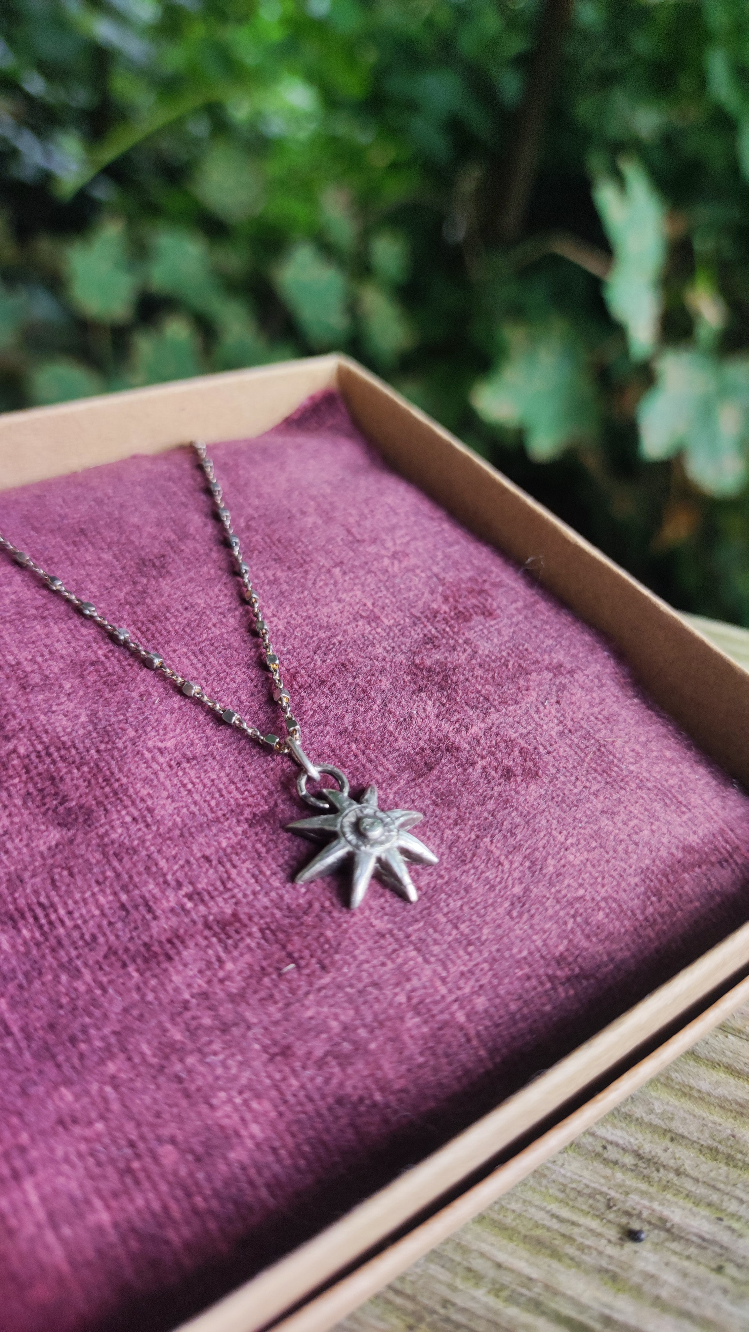 Loved the Stars - Sparkle ~ Silver pendant