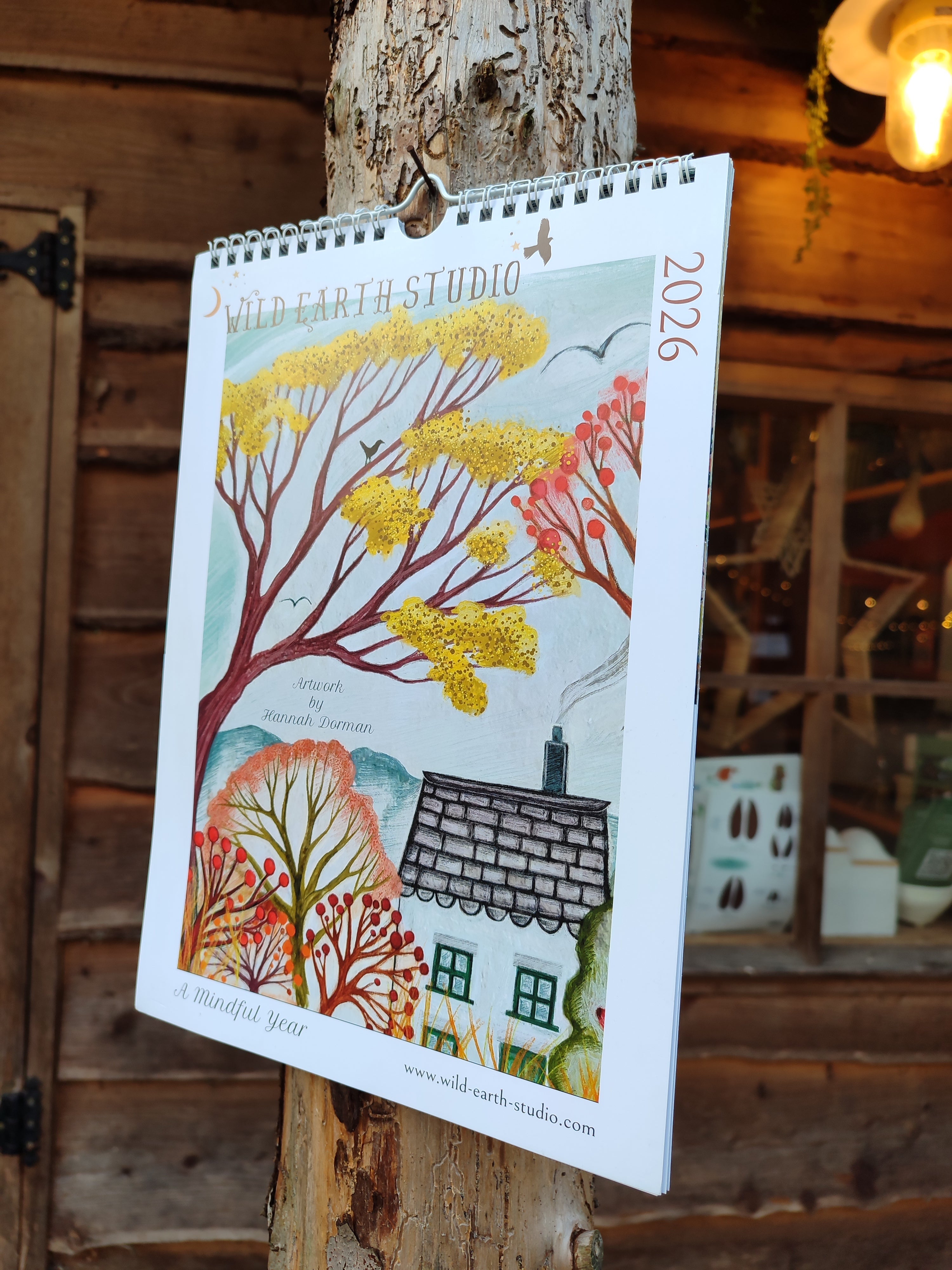 Postscript Books Calendars 2026 ‘A Mindful Year’ Calendar ~ Colourful Seasonal Art & Inspiring Qu ...