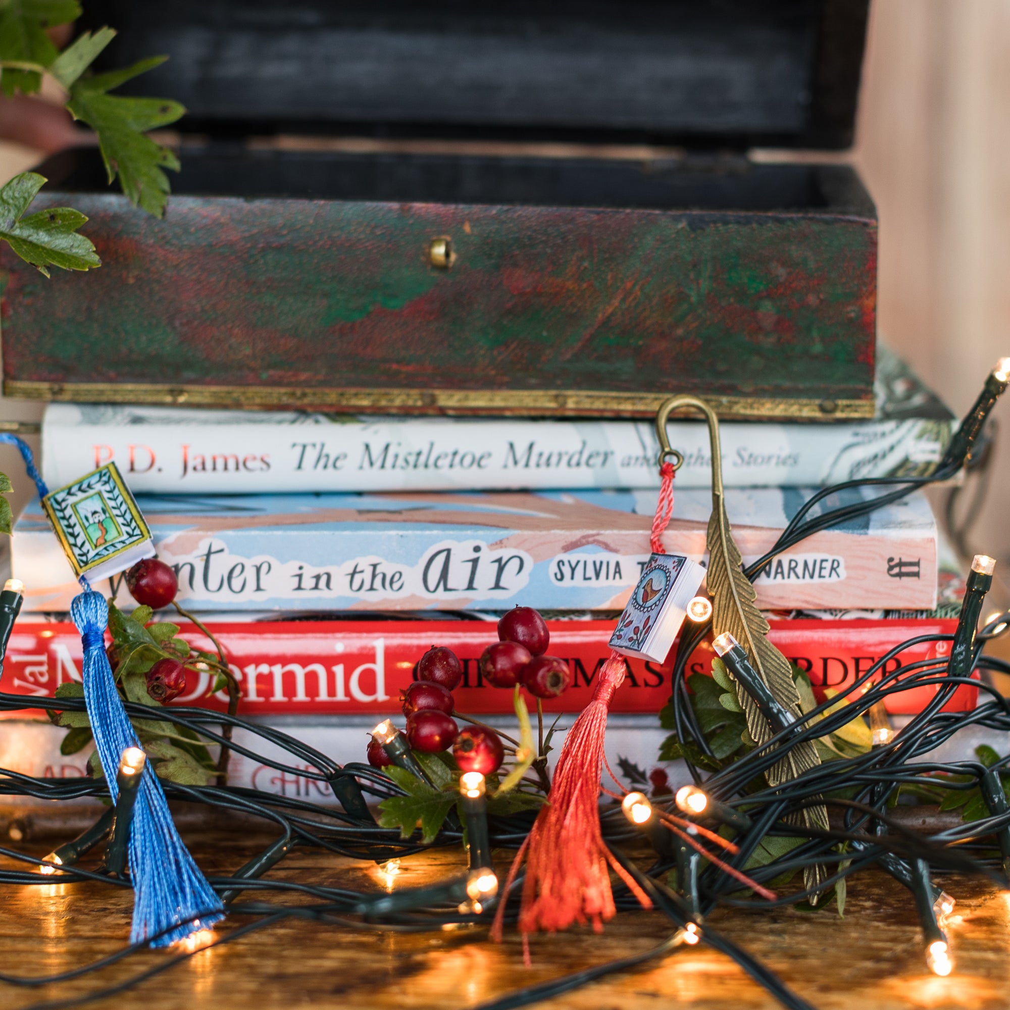 Mini book bookmarks for book lovers