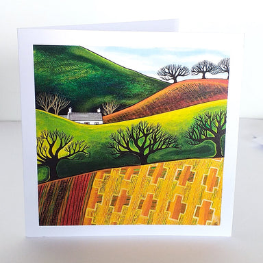 Northern Irish Artist , rural landscape , drumlins, Irish art