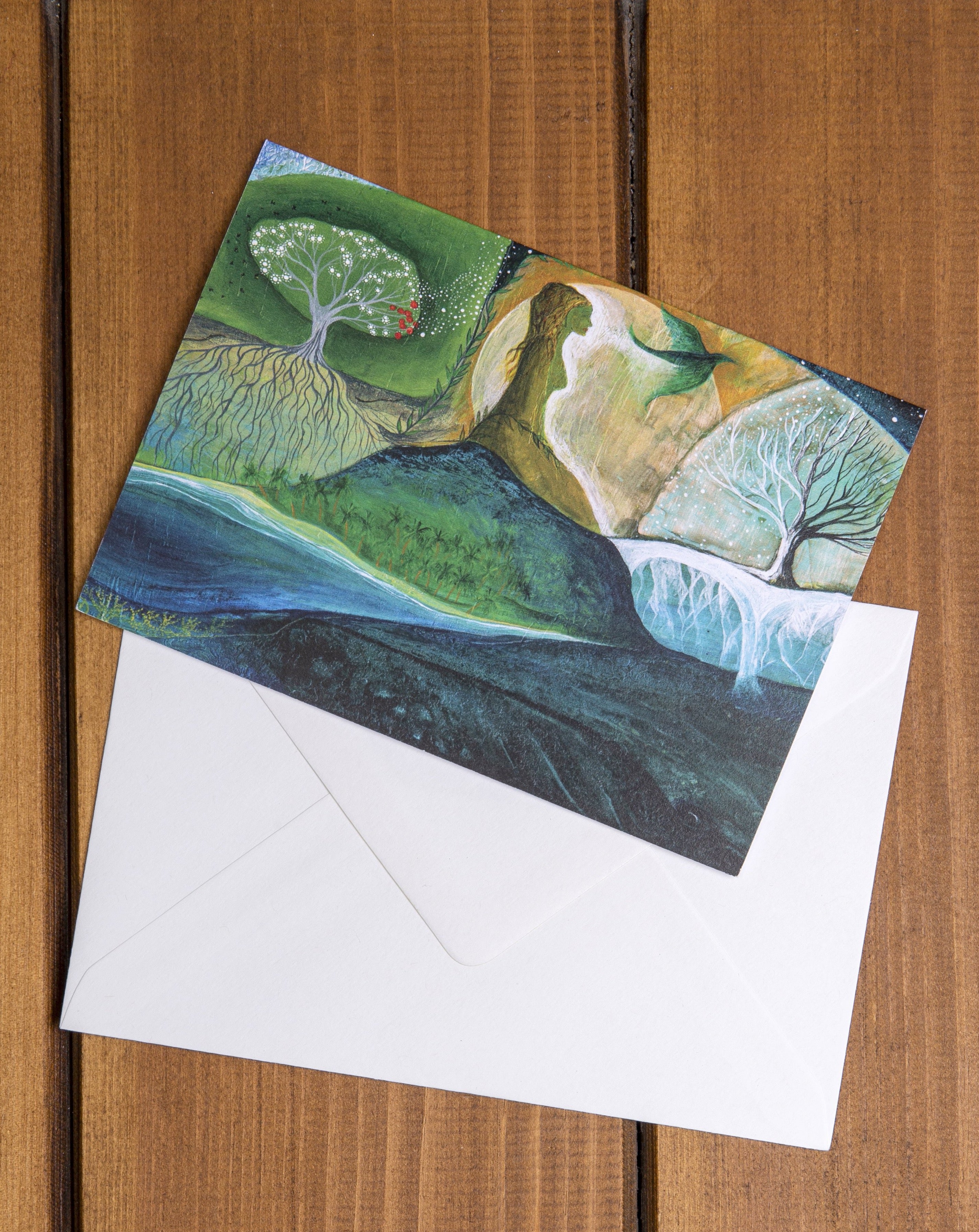 Connected  ~ Rewild Yourself ~ Greeting Card