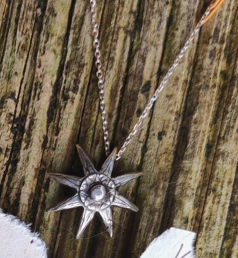 ' Loved the Stars' ~ Silver pendant