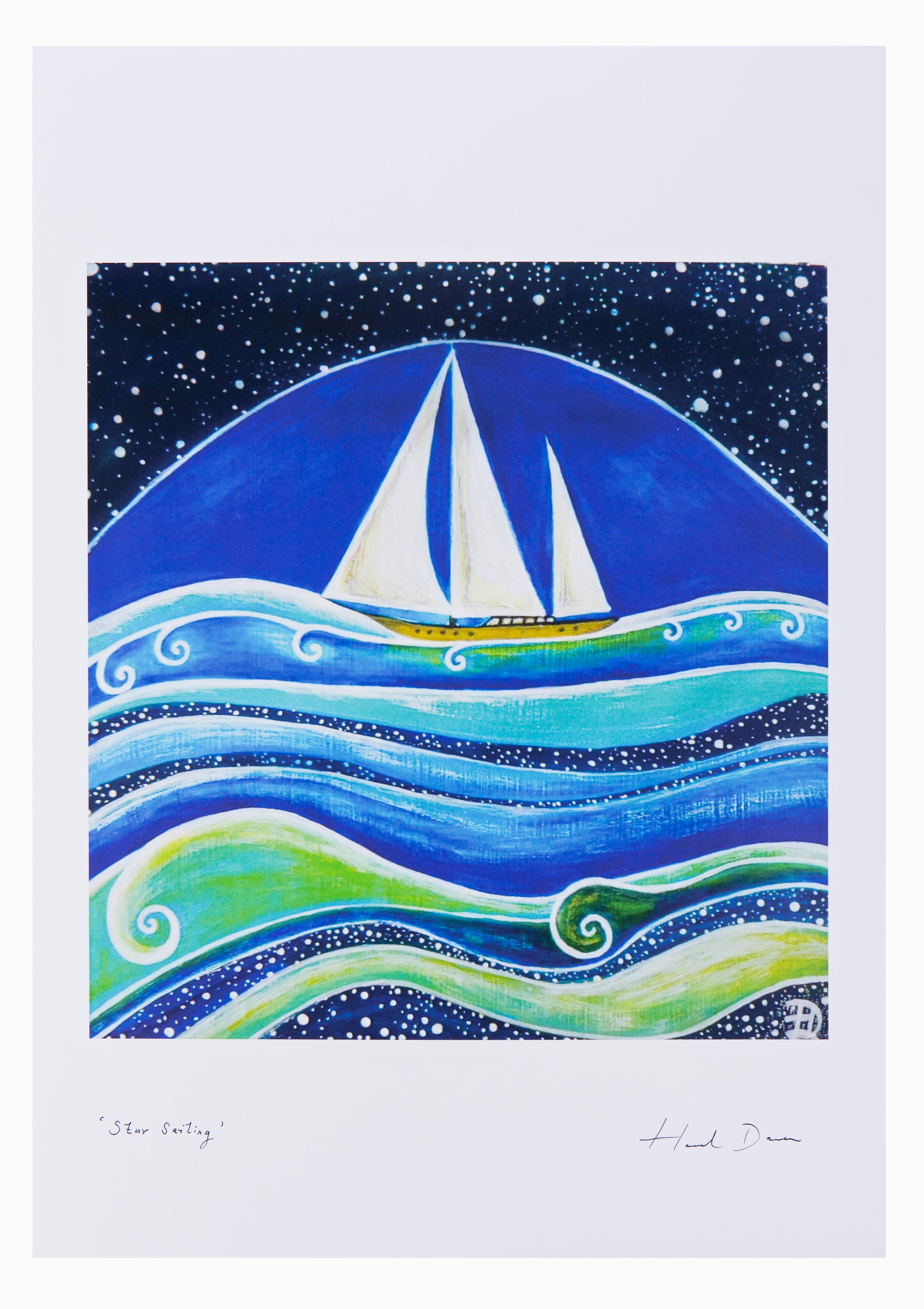 Star Sailing ~ Adventure ~ Art Print
