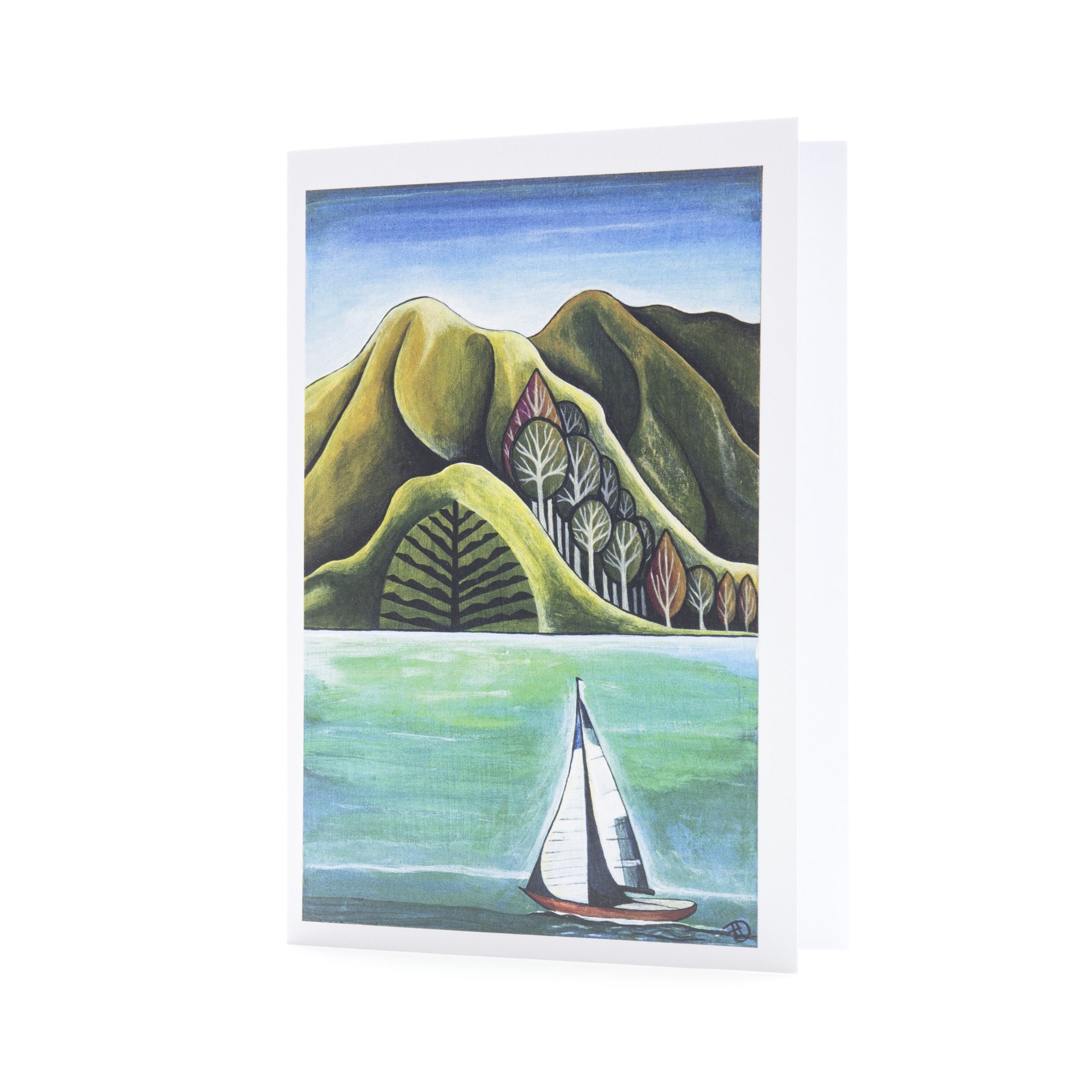 Day Sail ~  Greeting Card