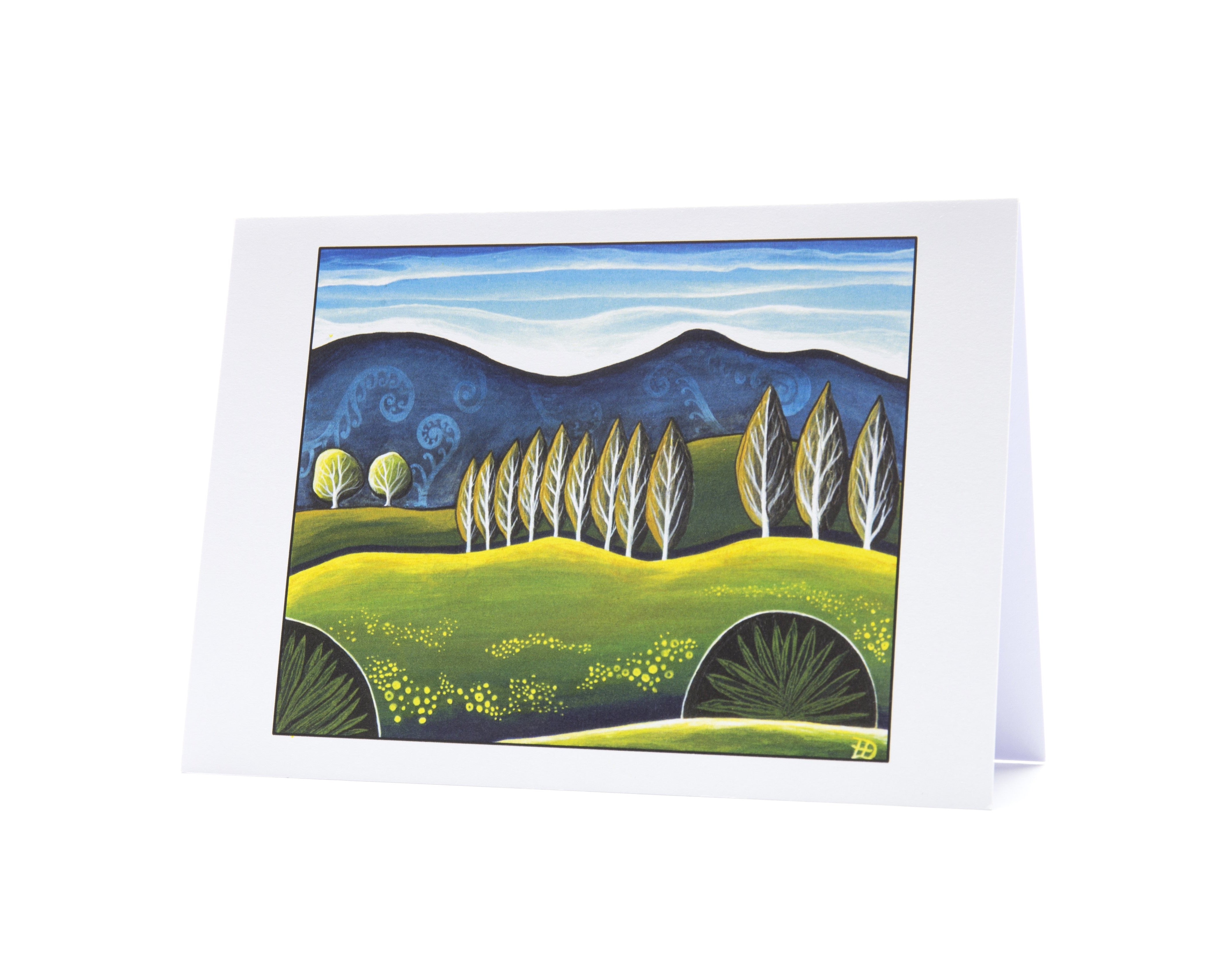 The Hills Beyond  ~  Greeting Card