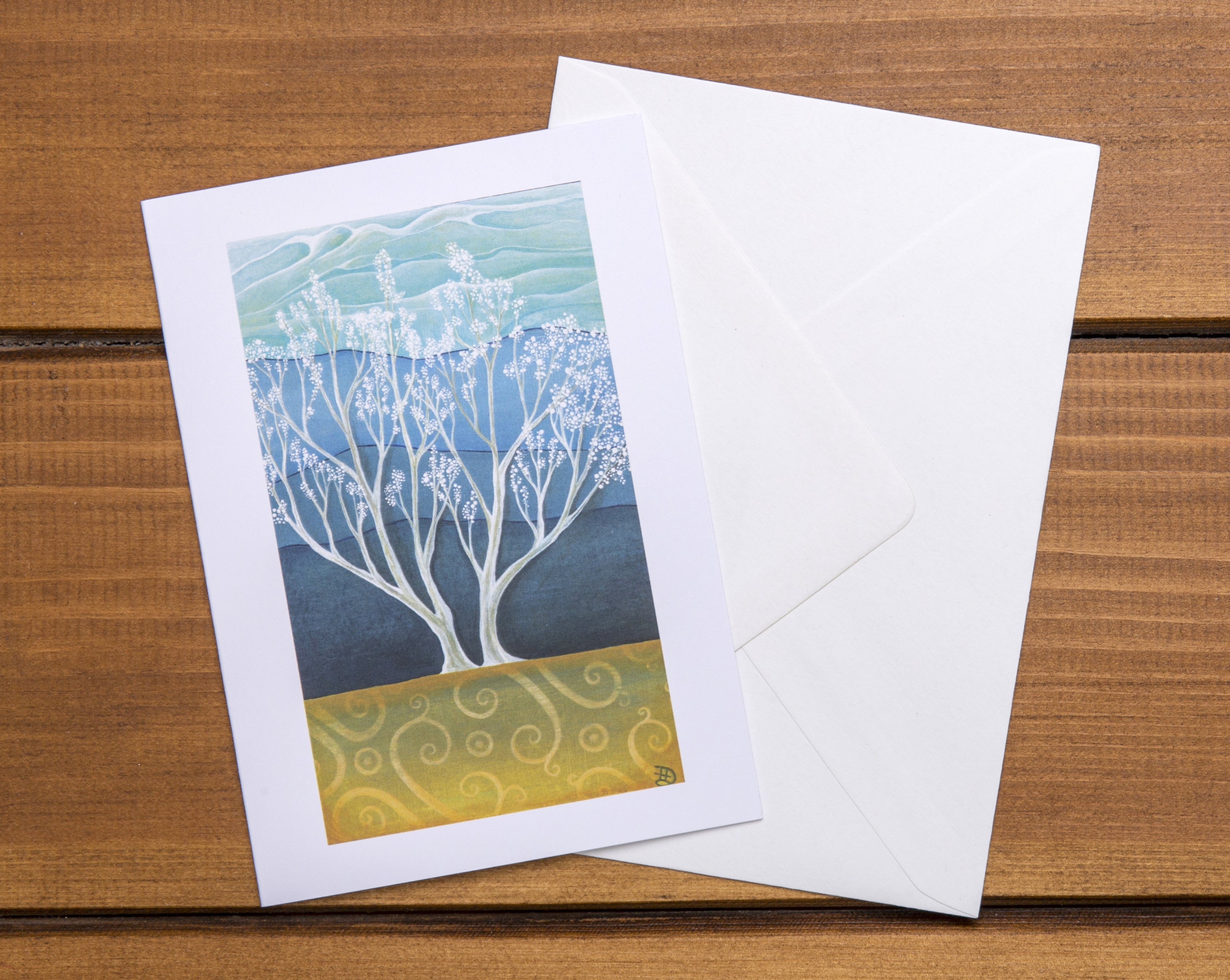 Warmth Of Spring Tree ~  Greeting Card