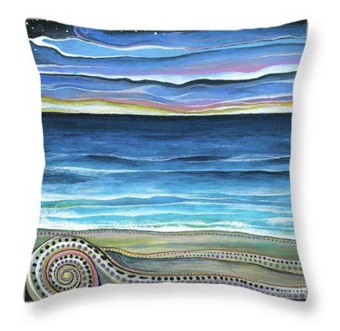 Sunset On A Distant Shore ~ Cushion