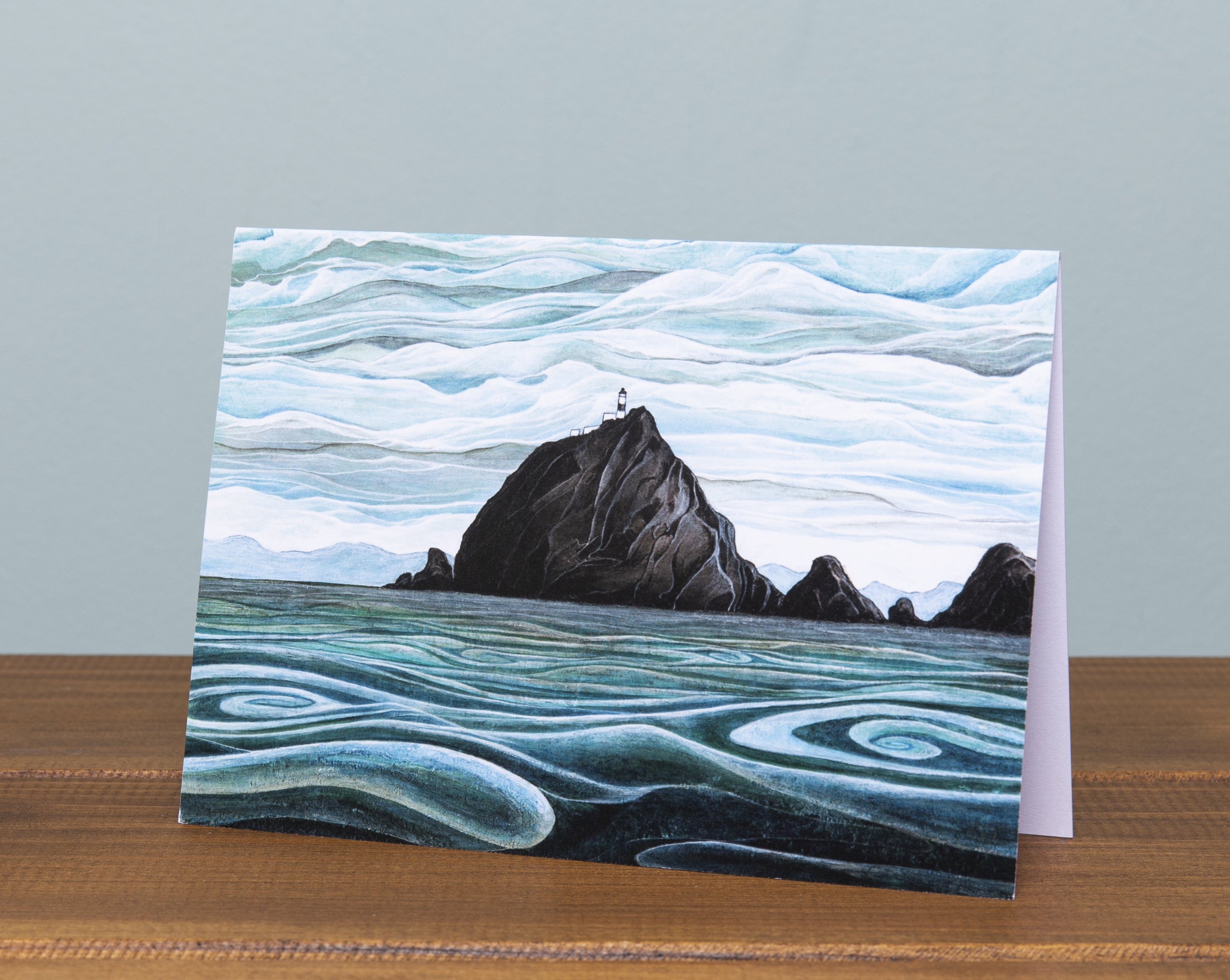 The Brothers ~ Lighthouse ~ Greeting Card