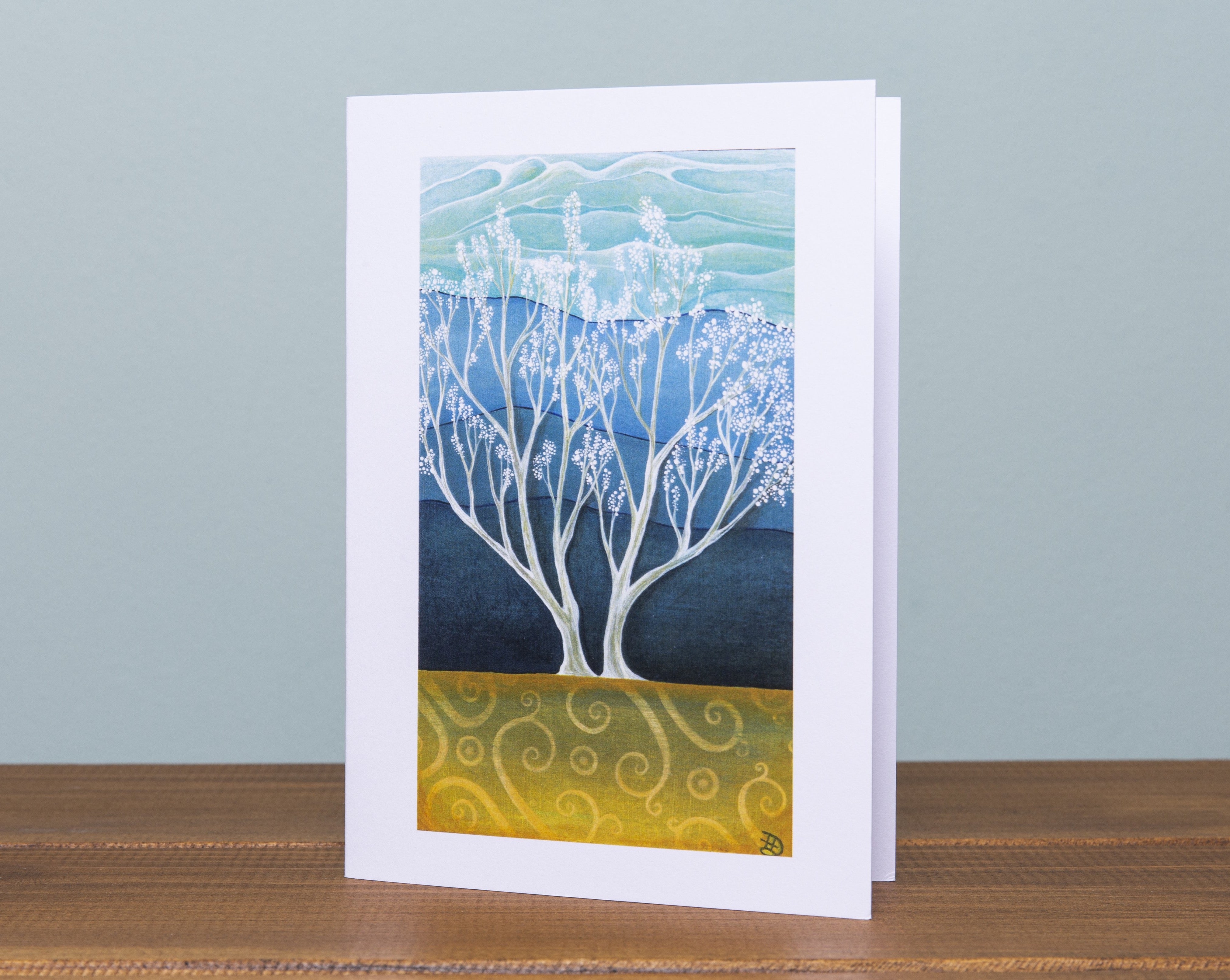 Warmth Of Spring Tree ~  Greeting Card